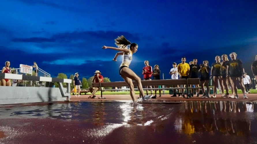 Mitroka Runs the Steeple at George Mason