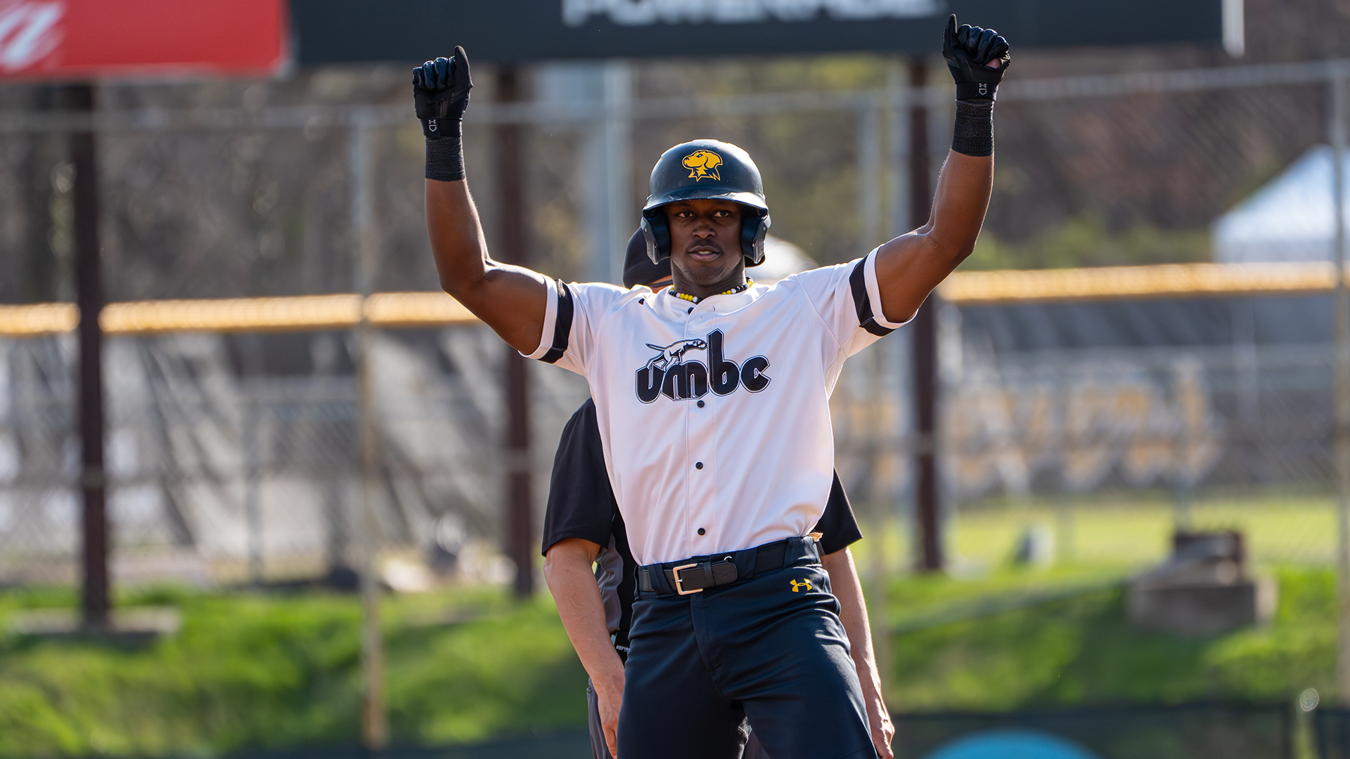 Ehi Okojie celebrates a double against GW
