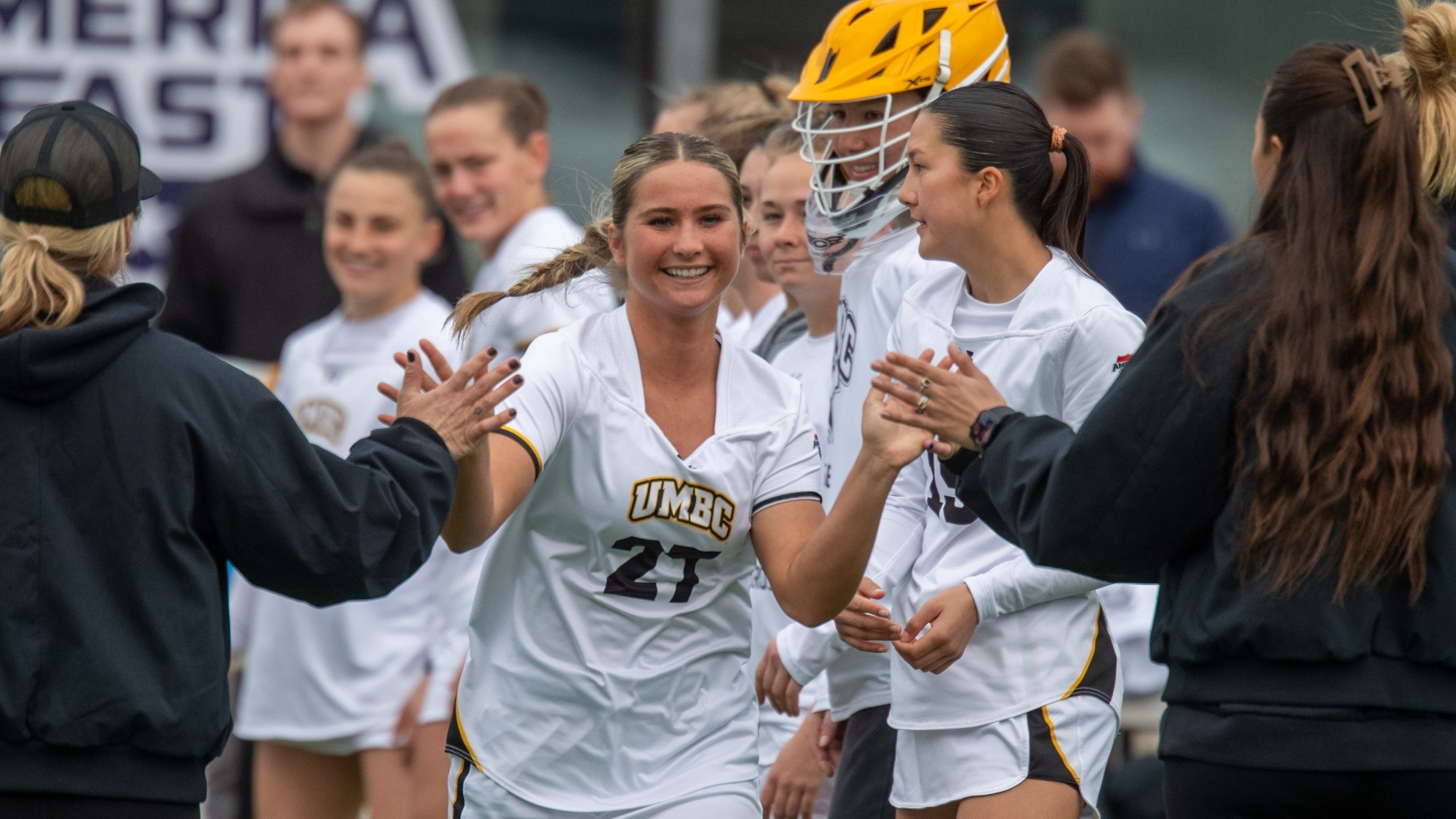 Ave Martin introduced pregame