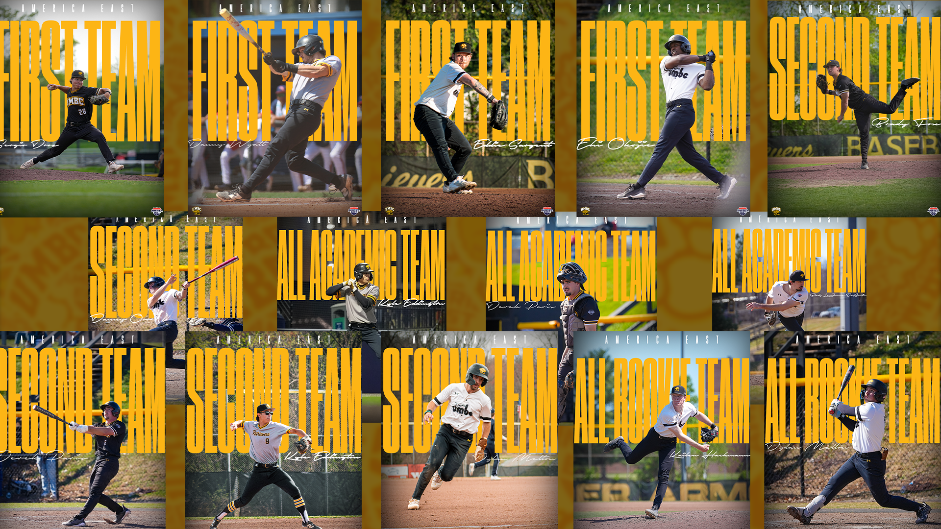 UMBC Baseball earned 16 All-Conference Awards