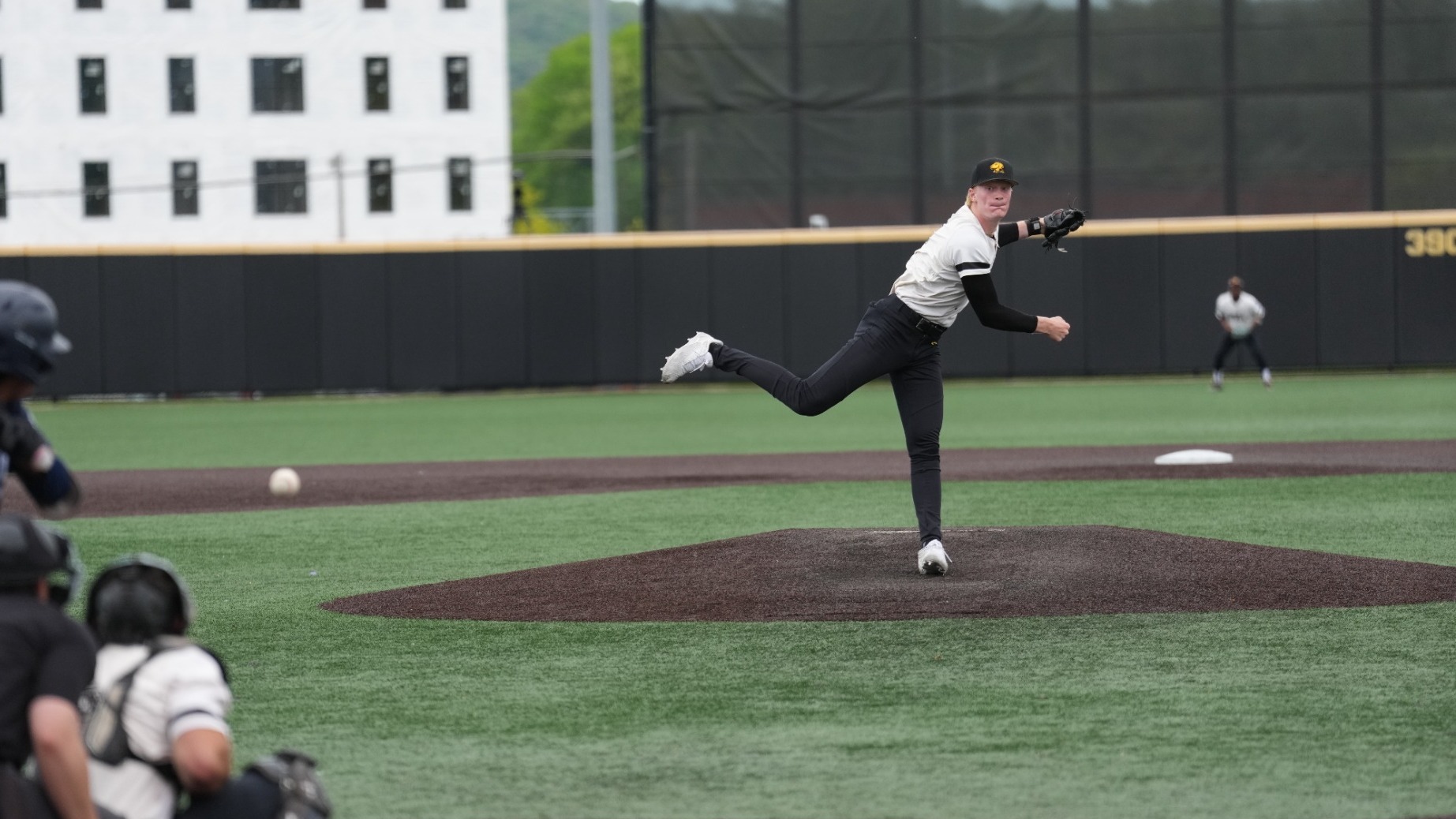 Hackmann pitches in the AE Playoffs