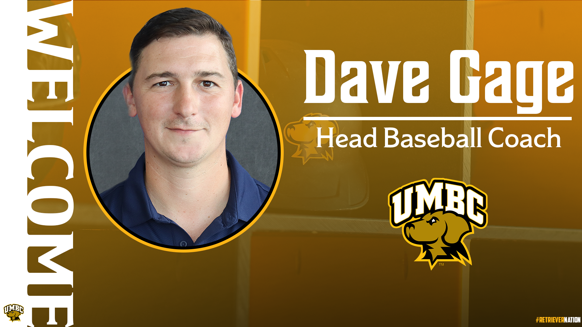 Dave Gage is the new UMBC Baseball head coach