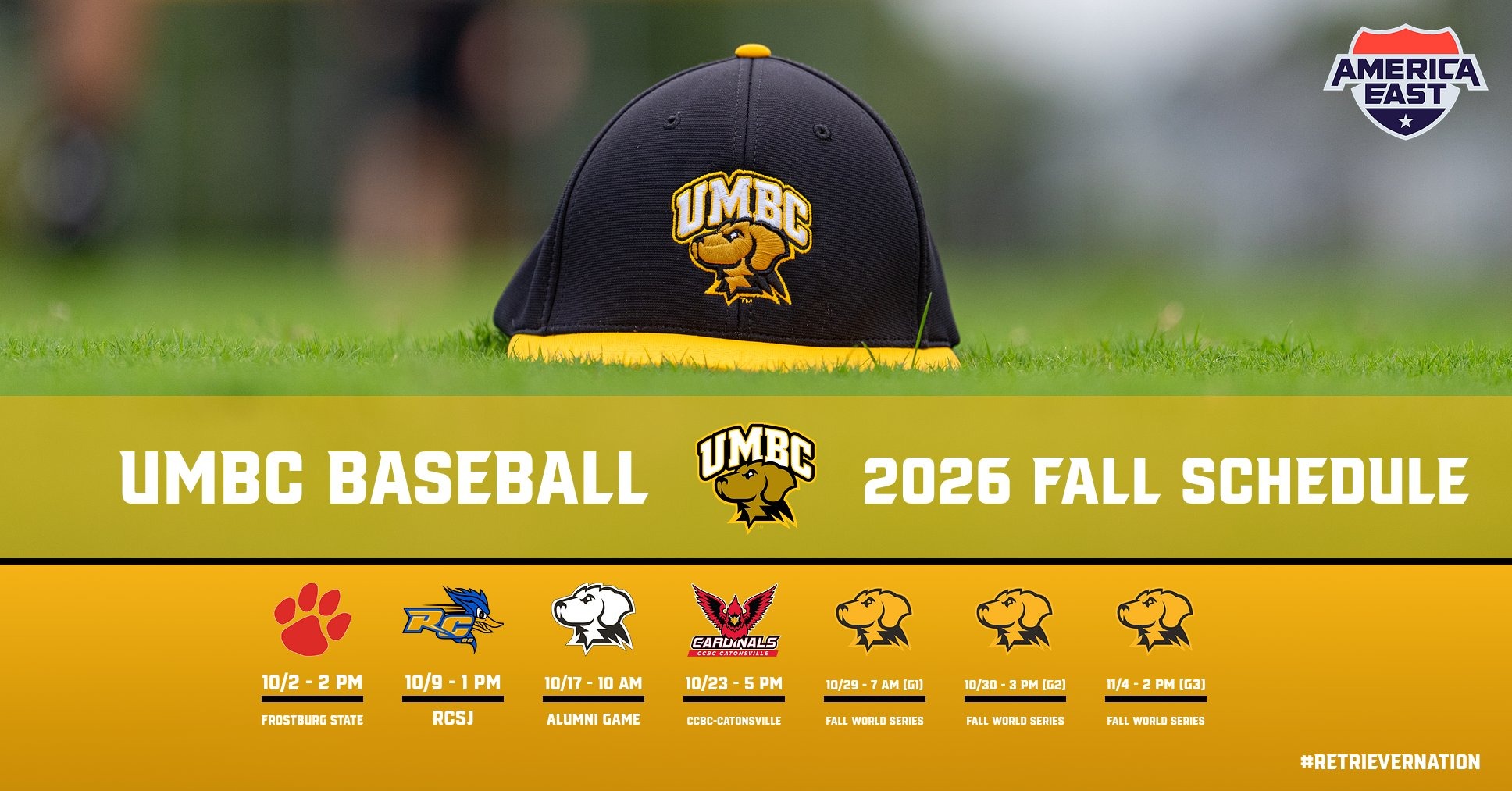 2026 UMBC Baseball Fall Schedule