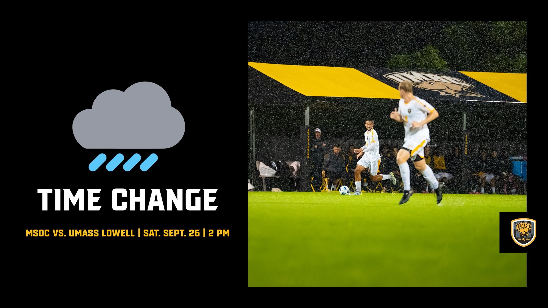 UMass Lowell MSOC Time Change