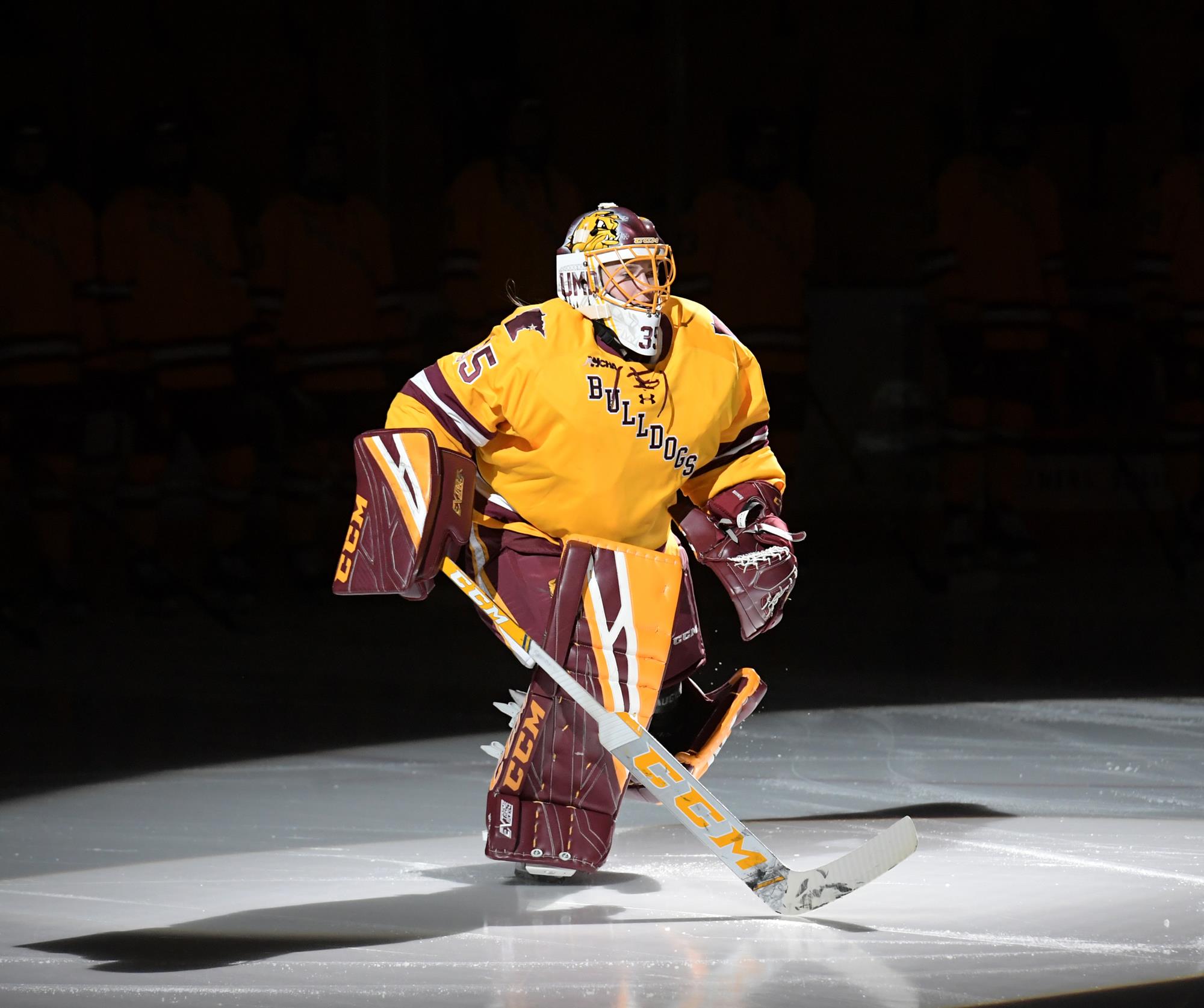 Maddie Rooney Women's Hockey UMD Athletics