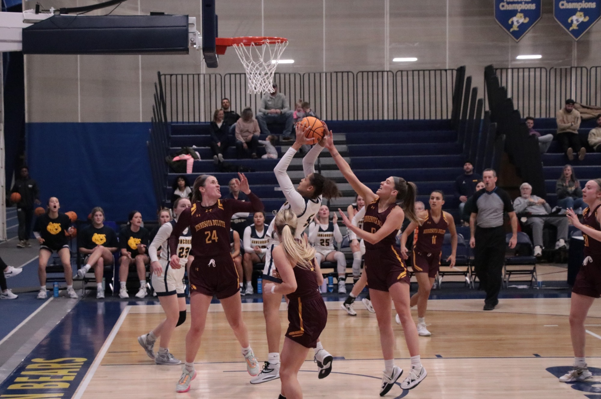 NO. 23 UMD WOMEN'S BASKETBALL CONTAINS CONCORDIA 6234 UMD Athletics