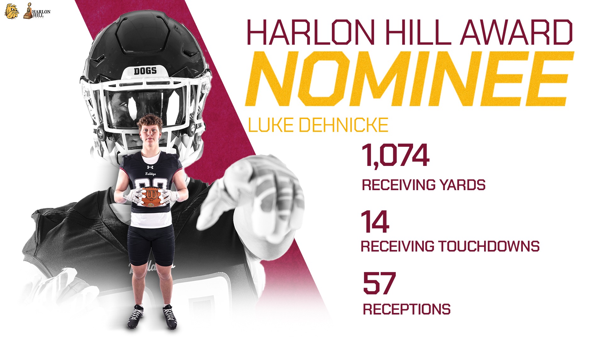 Dehnicke Nominee Harlon Hill
