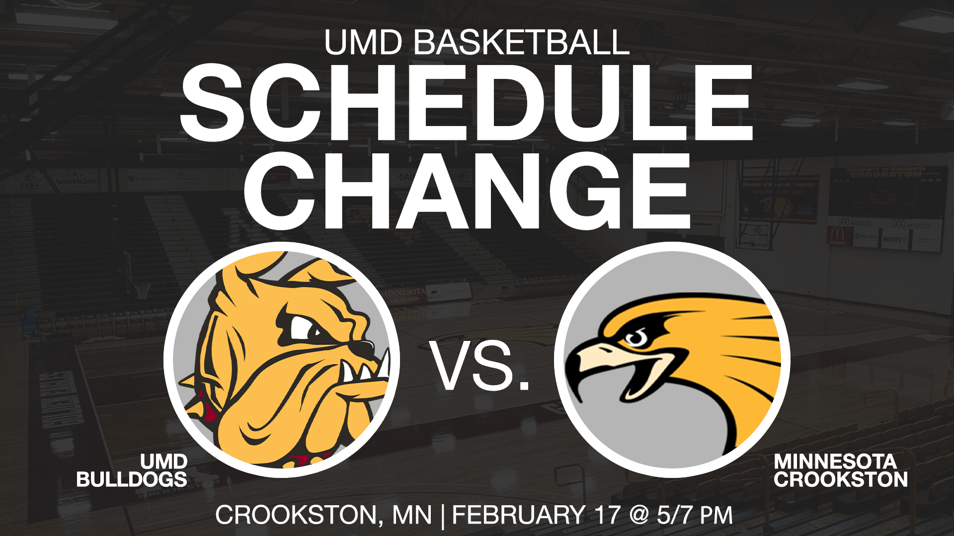 UMD Basketball Schedule Change