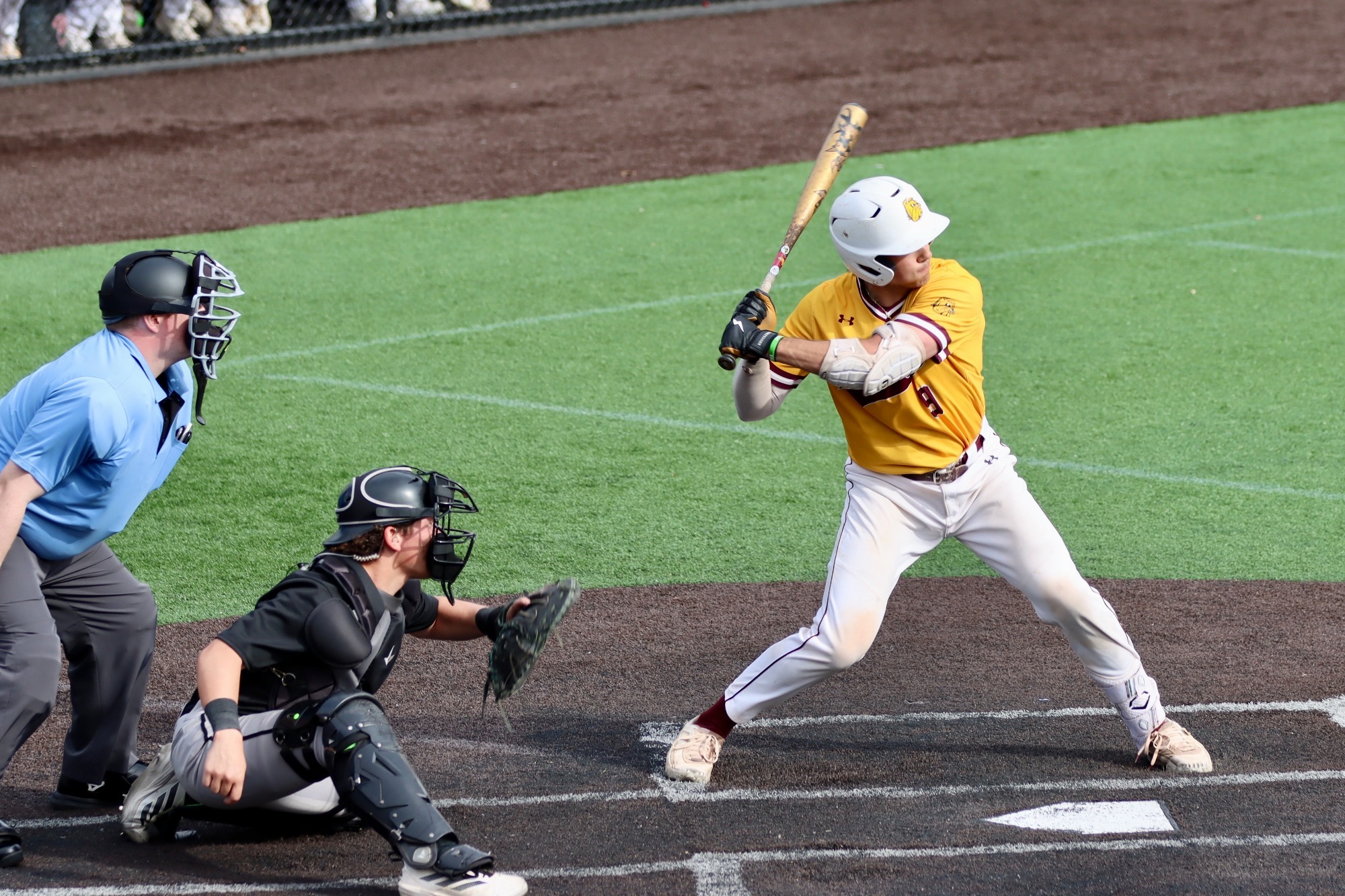 Michael Reem hitting