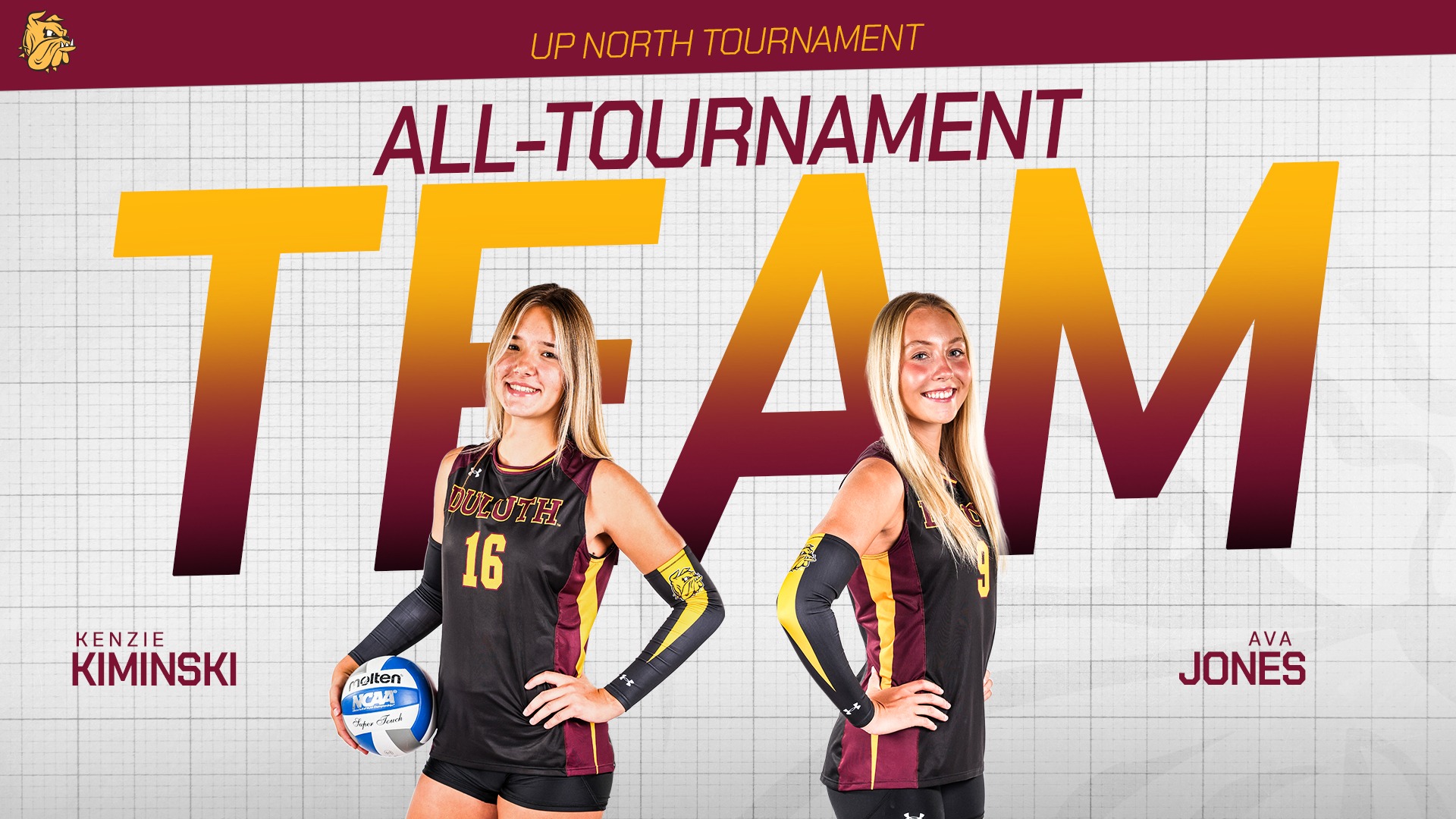 Kiminski, Jones All-Tournament Team
