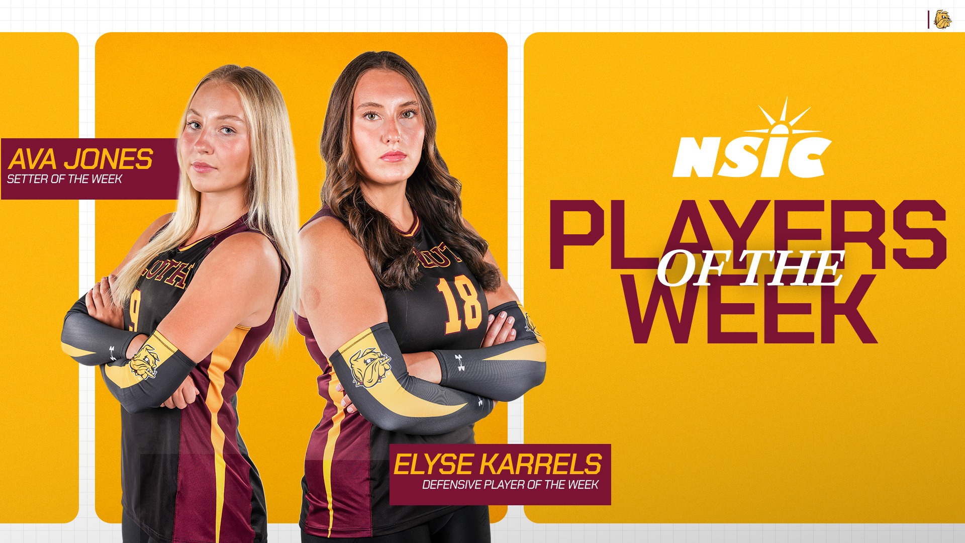 NSIC Volleyball Players of the Week