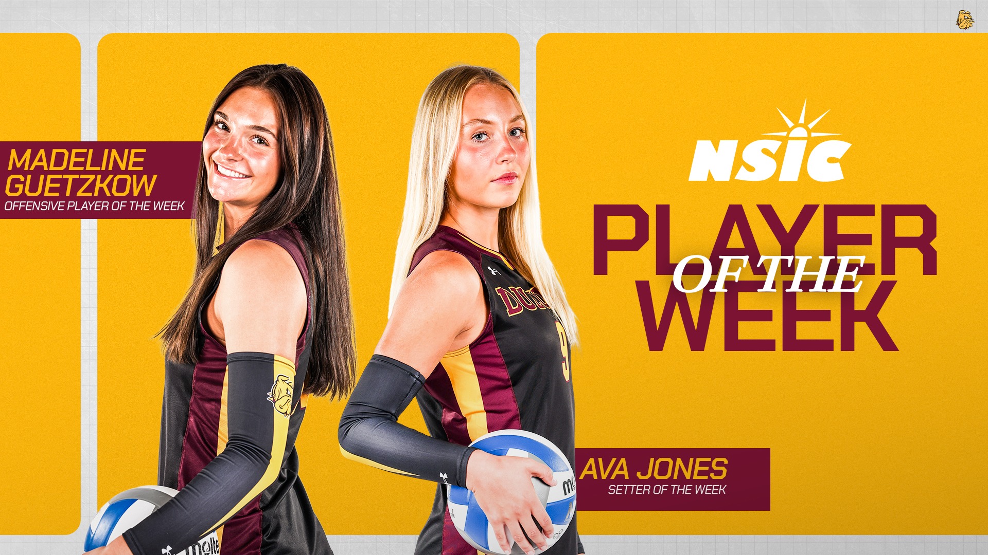 UMD NSIC Volleyball Player of the Week