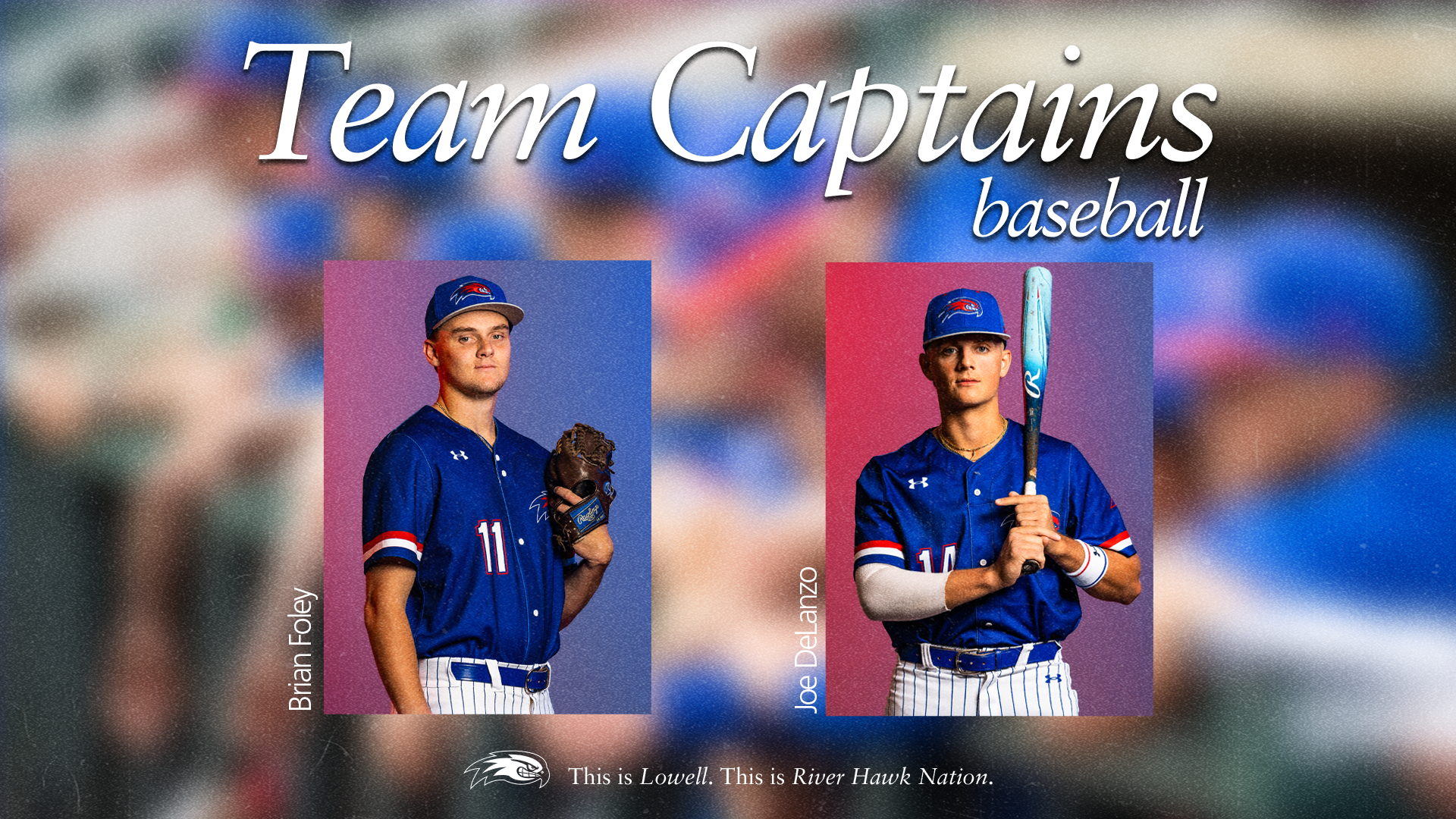 UML BB - Team Captains 2026 - DeLanzo and Foley - Cover Photo