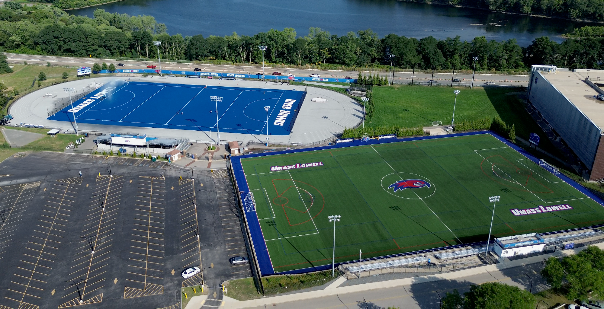 Cushing Field Complex Aerial