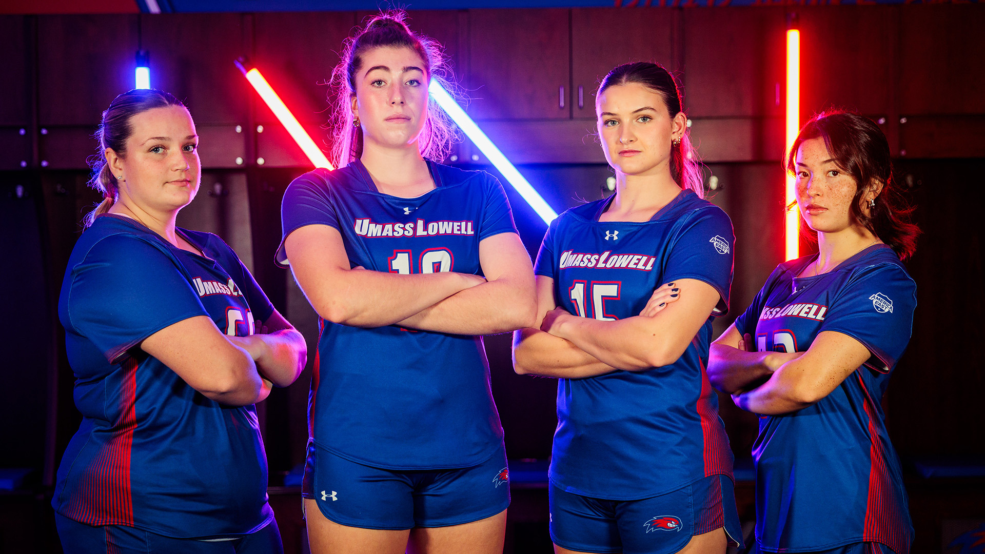 Kuhn, Hansen, Skinner, Dodd AE Preseason All-Conference Photo