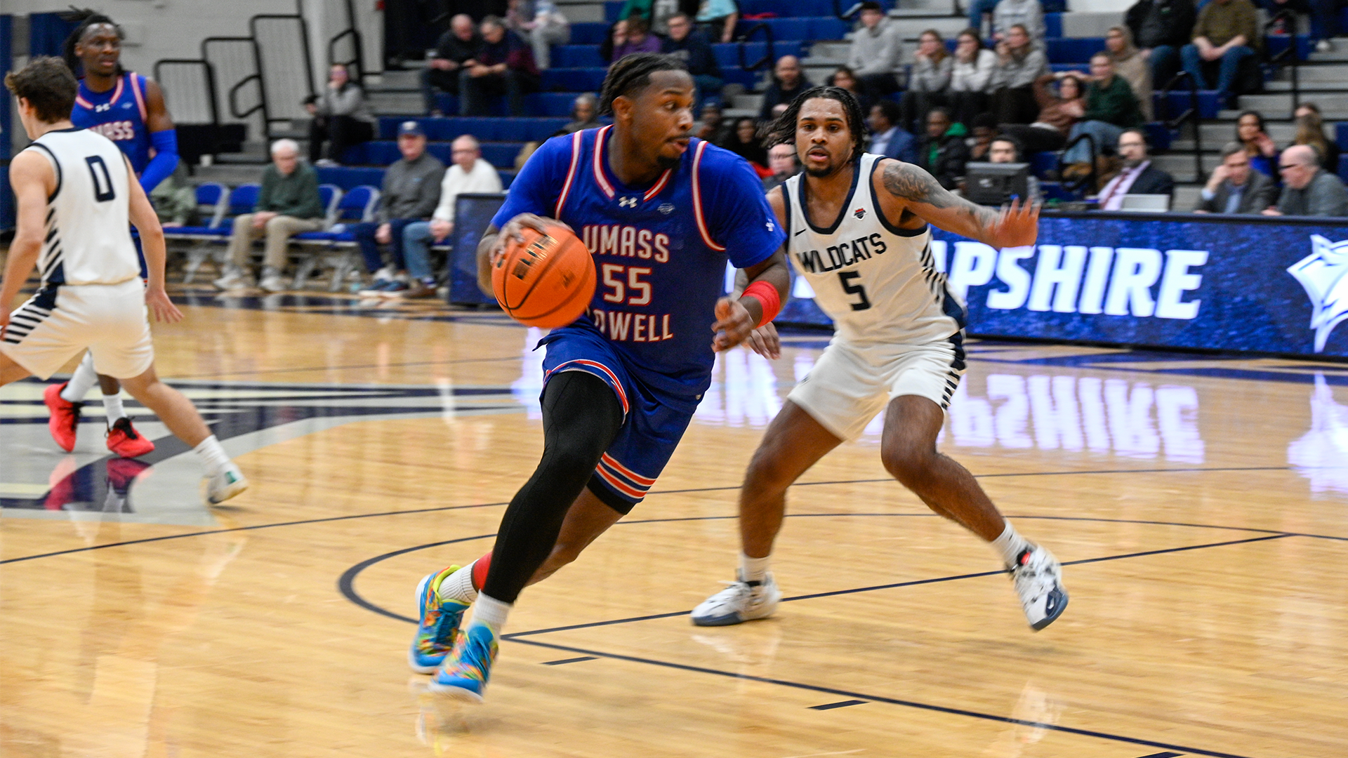 UML at UNH Basketball Recap Header