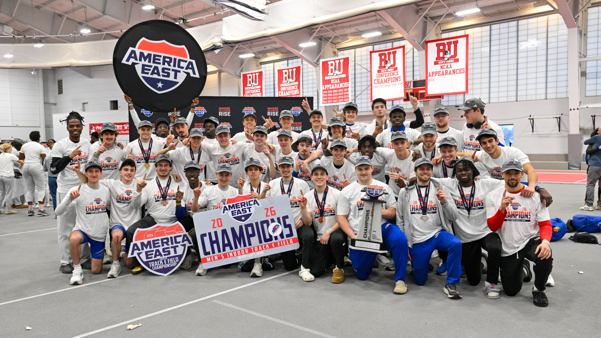 UML Men's Indoor T&F 2026 Ae Champs Recap photo
