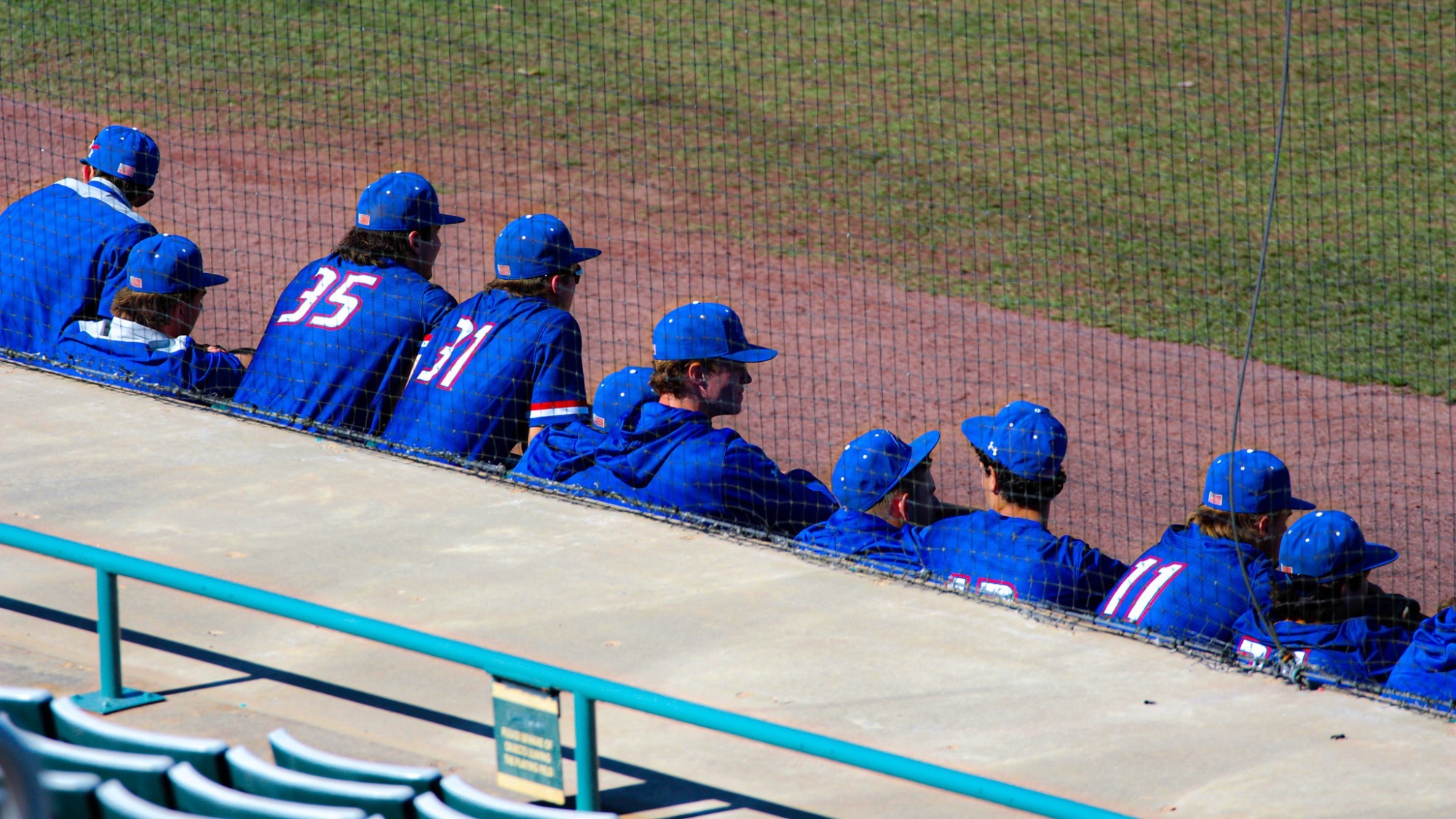 UML Baseball - 2026 - Dugout photo