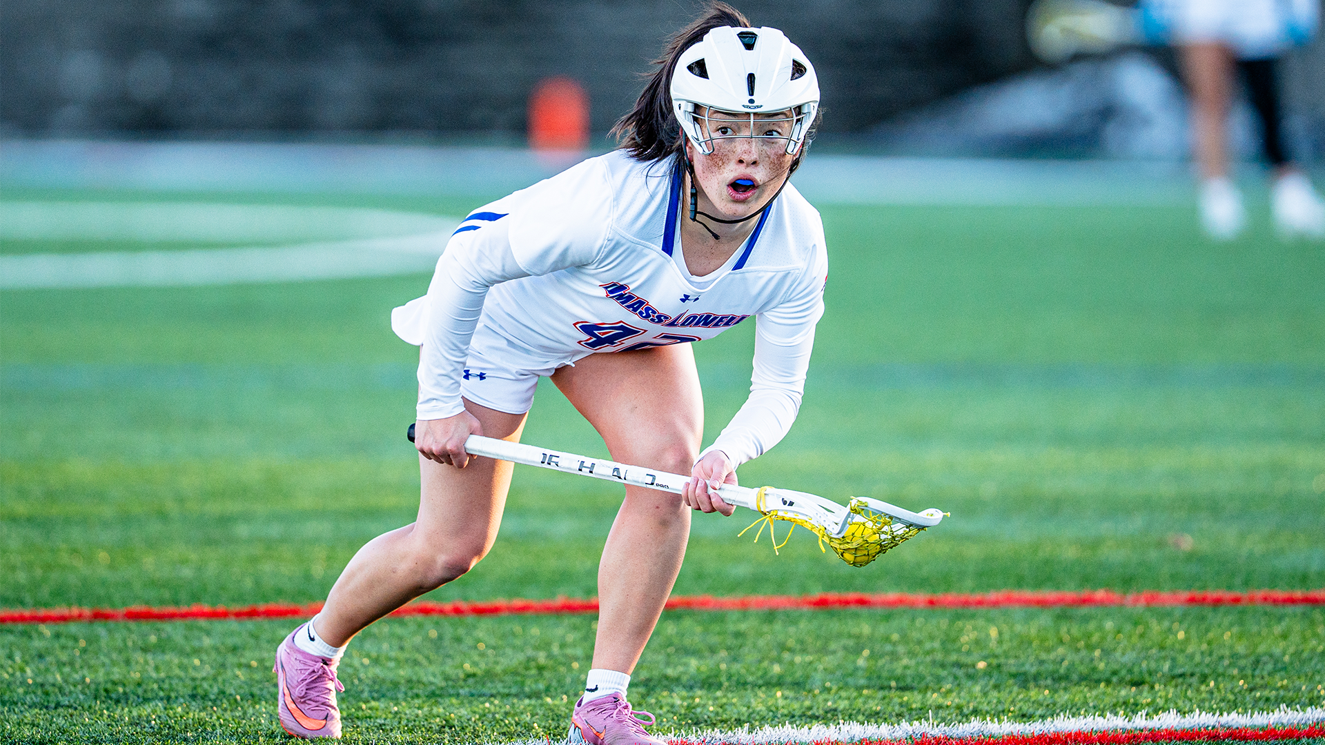 Emily Dodd Lined Up For Free Position Shot Against Central Michigan
