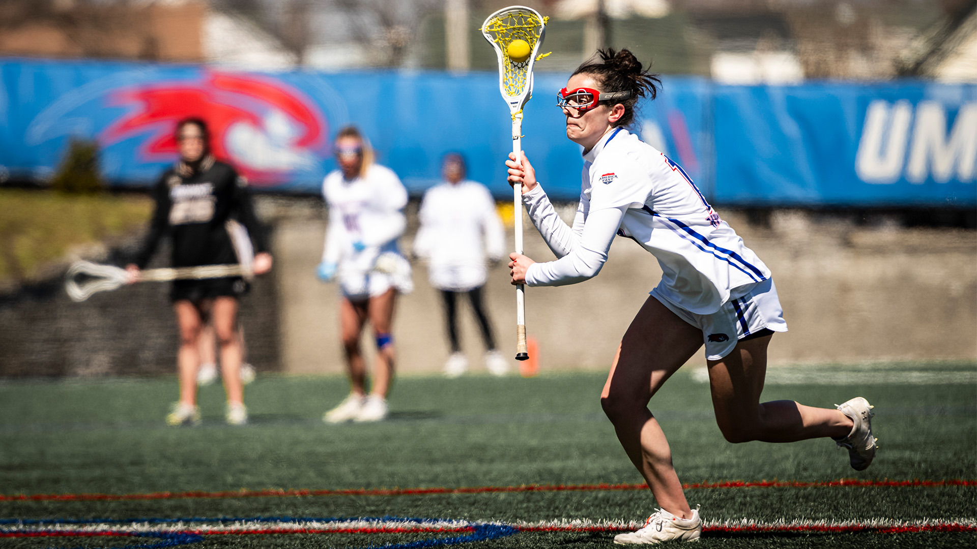 Grace Lydon mid shot off free position against Bryant