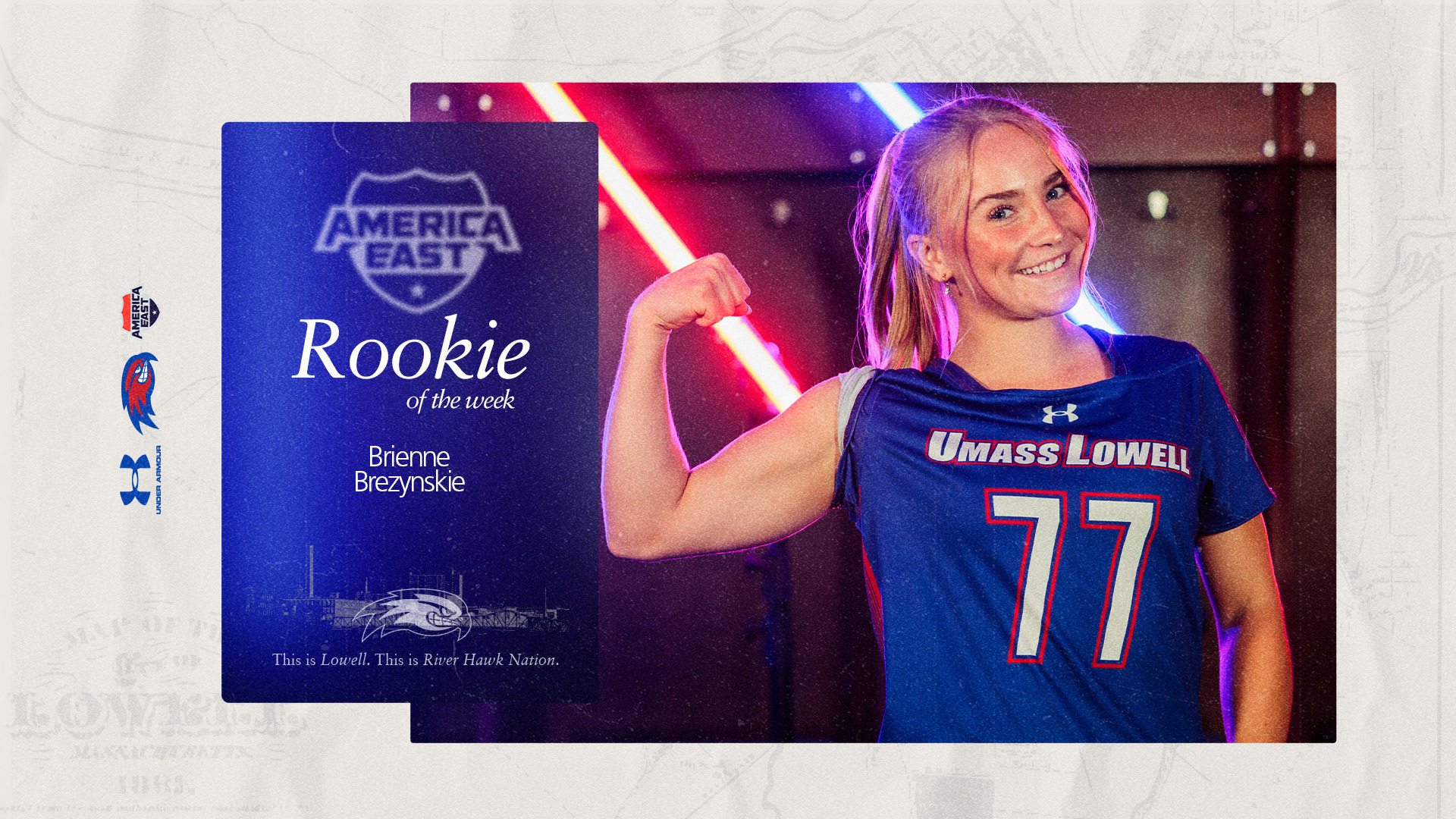 Brienne Brezynskie Rookie of the Week Graphic