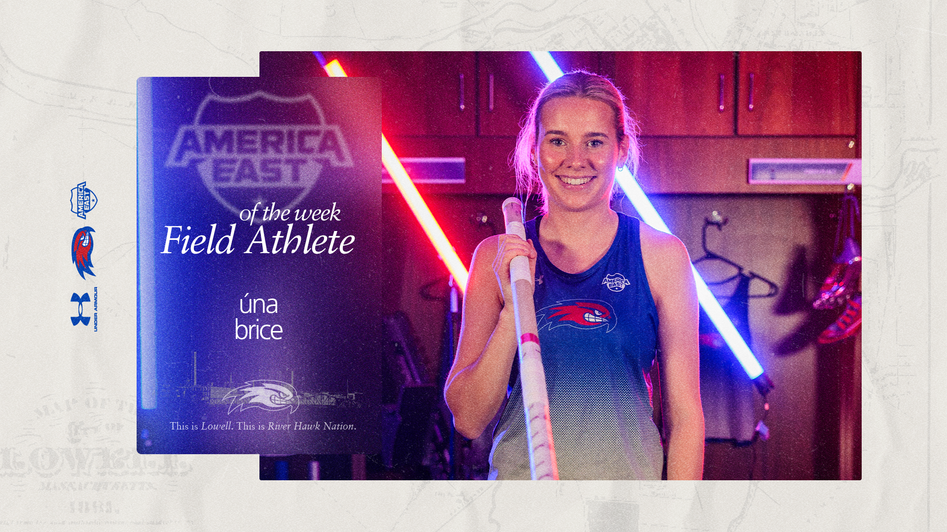 Brice Field Athlete of the Week Graphic