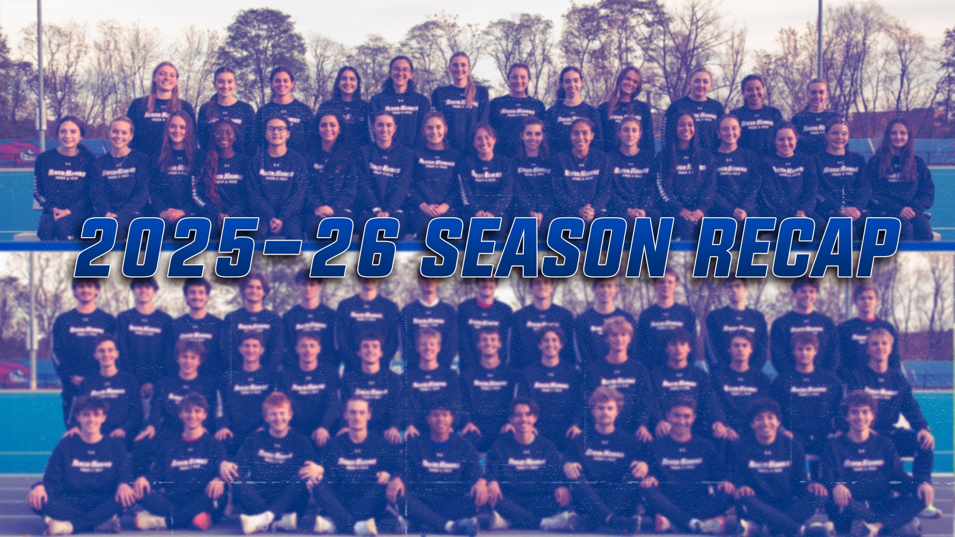 2025-26 Track and Field Season Recap Graphic