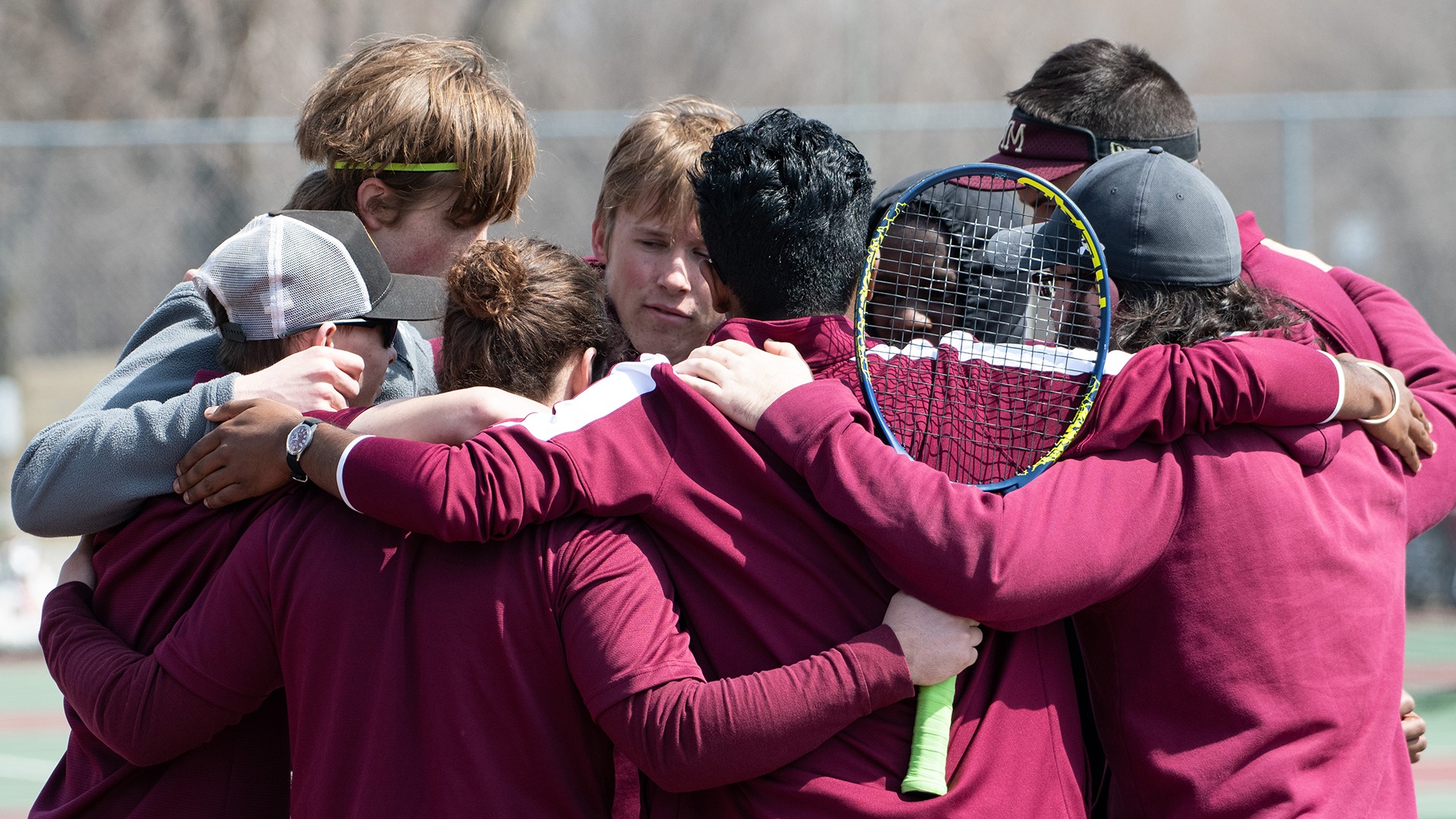Men's Tennis Huddle