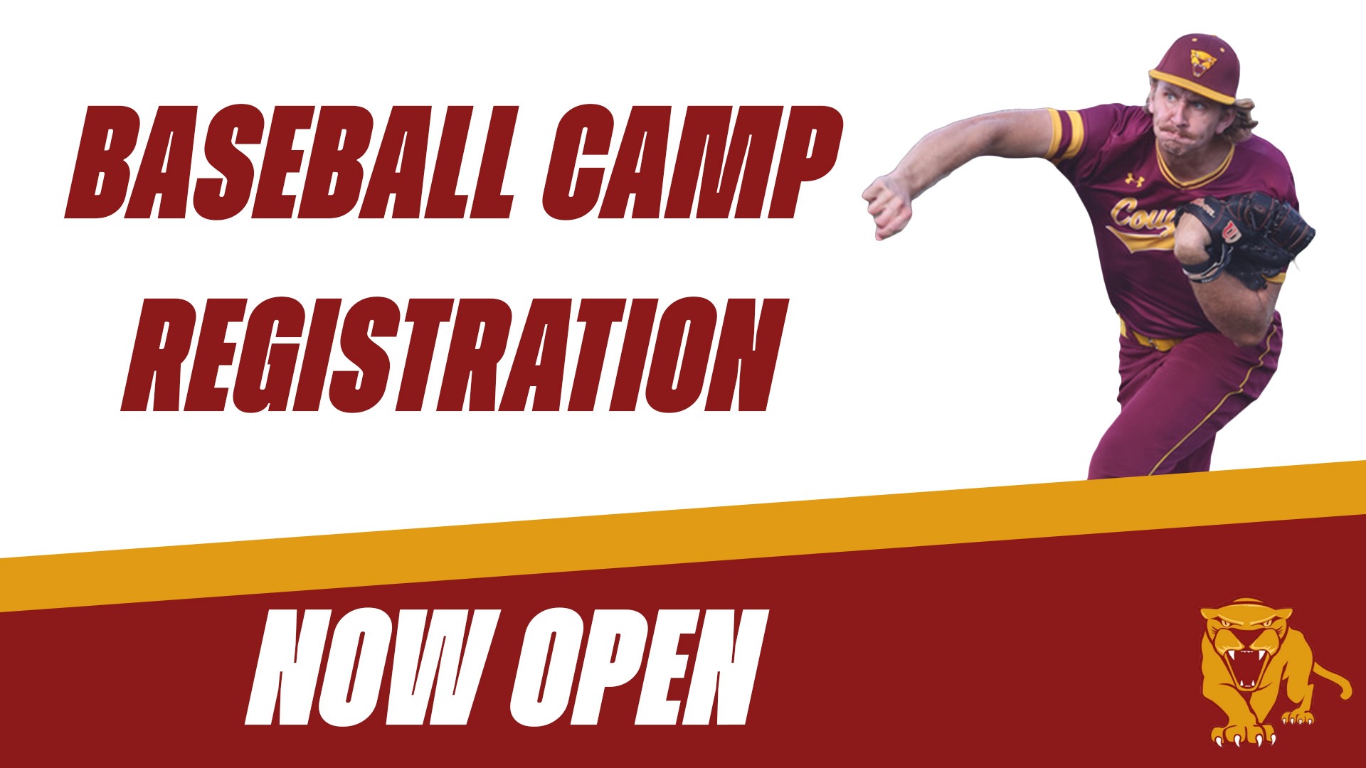 Baseball Camp Registration Now Open