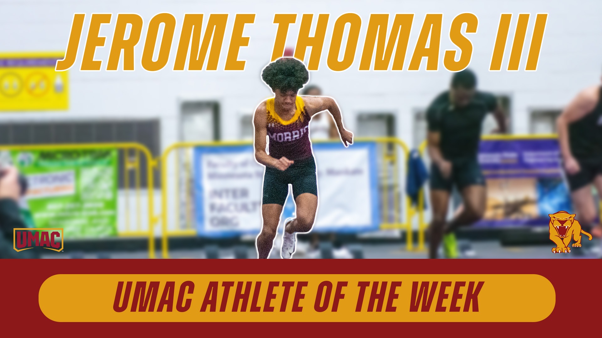 Jerome Thomas III UMAC Athlete of the Week