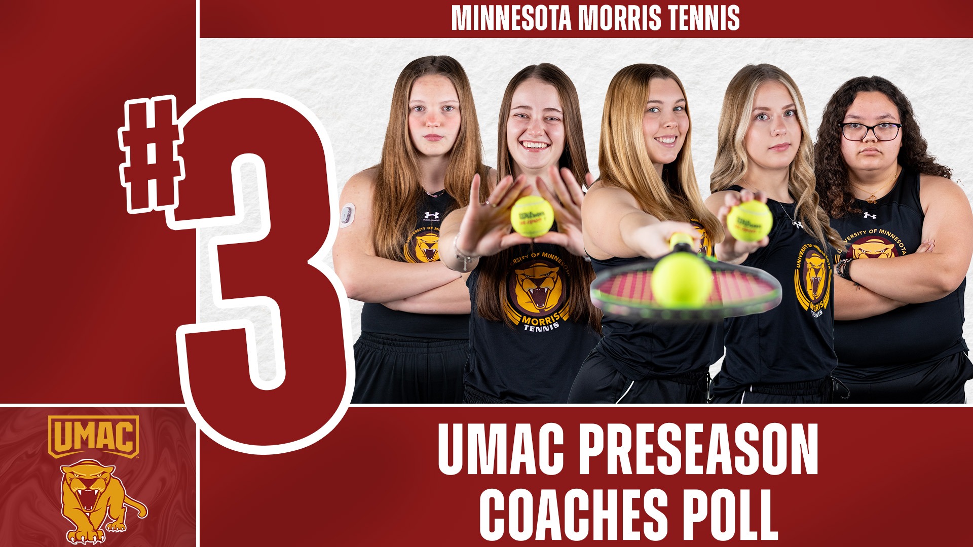 Minnesota Morris Tennis UMAC Preseason Coaches Poll #3