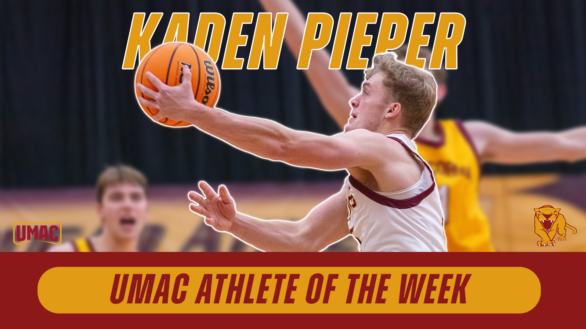 Kaden Pieper UMAC Athlete of the Week