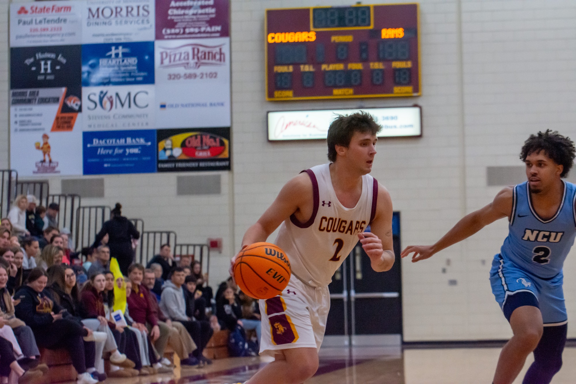 Gunderson -Action Shot-Minnesota Morris vs North Central Men's Basketball - 1/14/2026