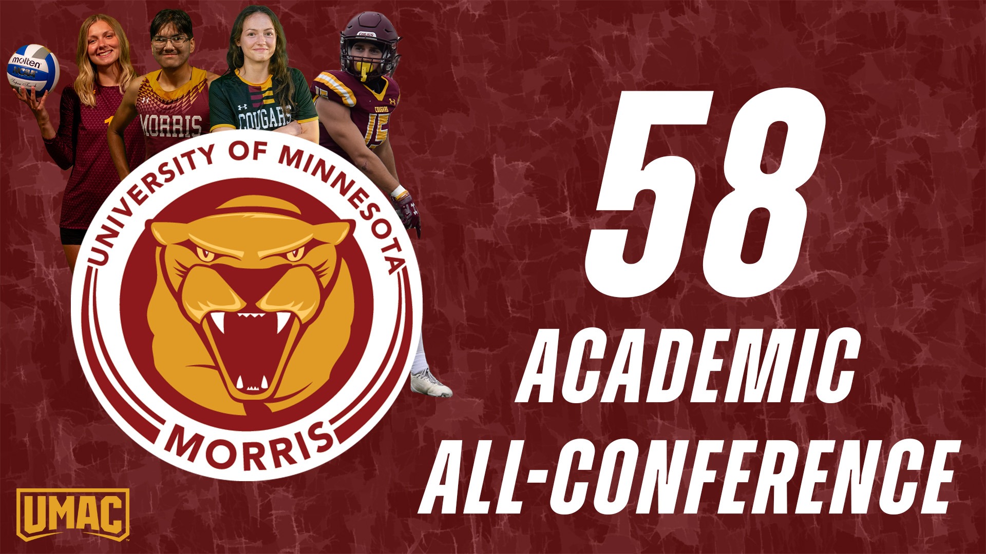 University of Minnesota Morris 58 UMAC Academic All-Conference
