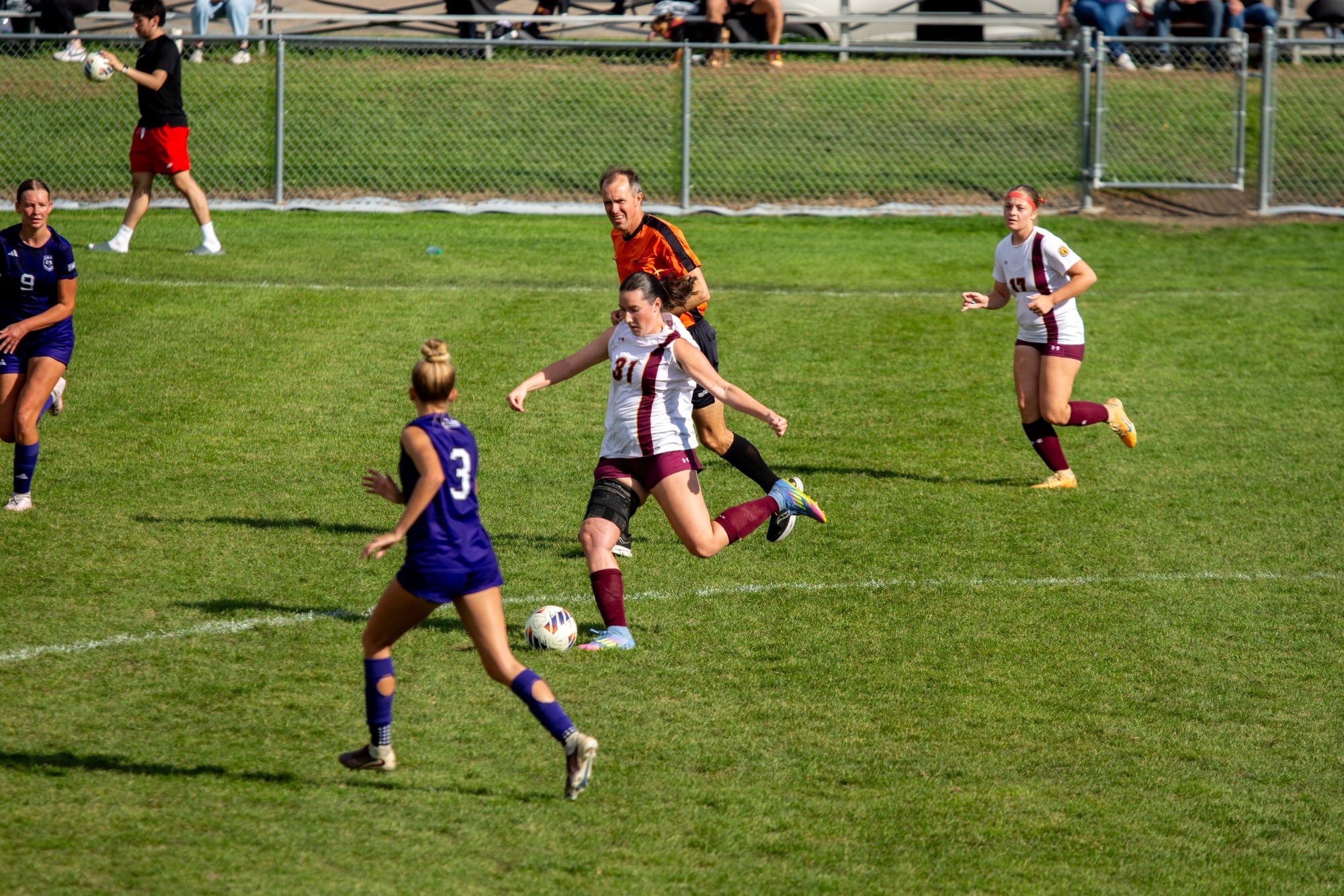 Nebel - Action shot - Women's Soccer vs Crown