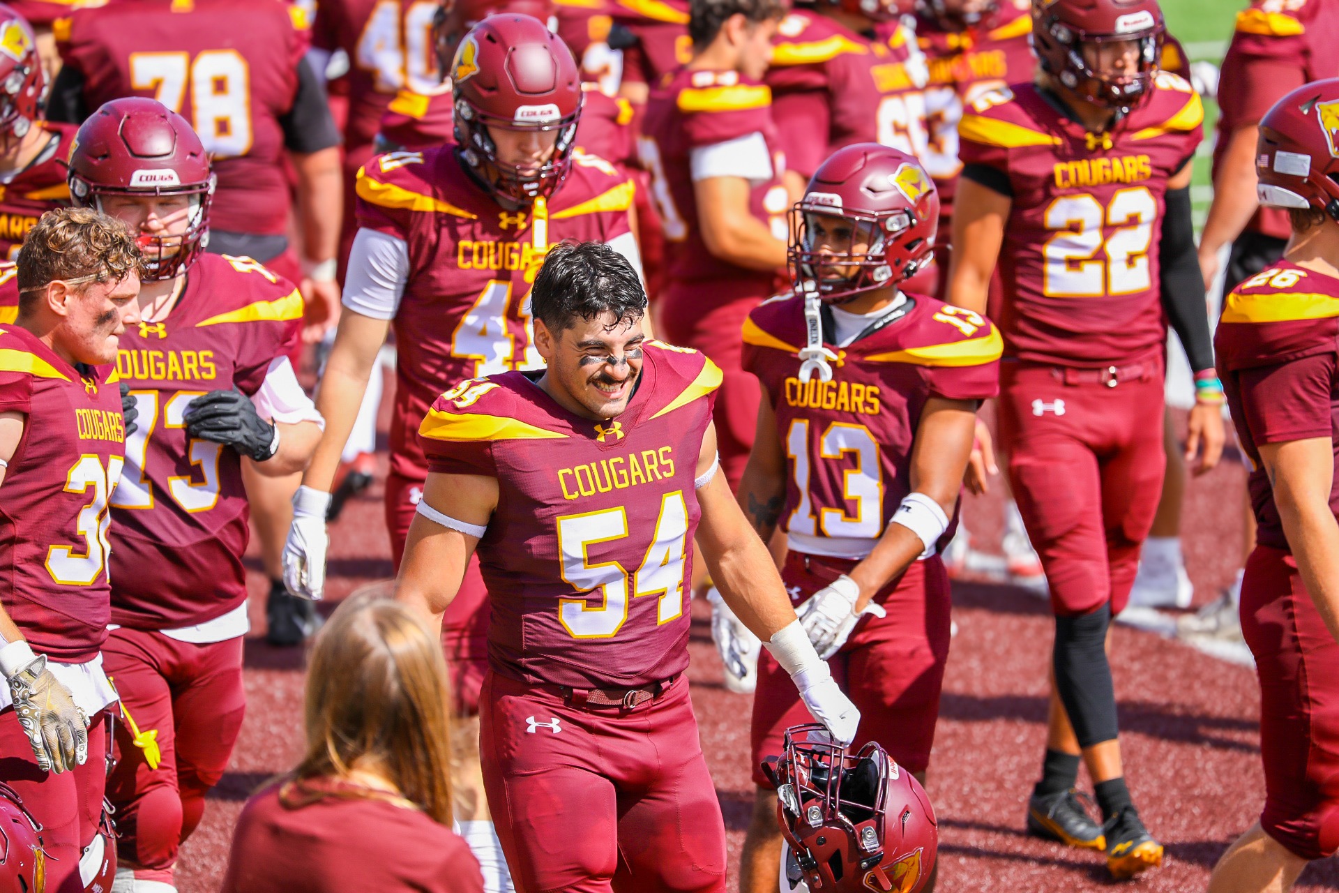 Arian Saenz - Action Shot - Football vs Concordia Chicago