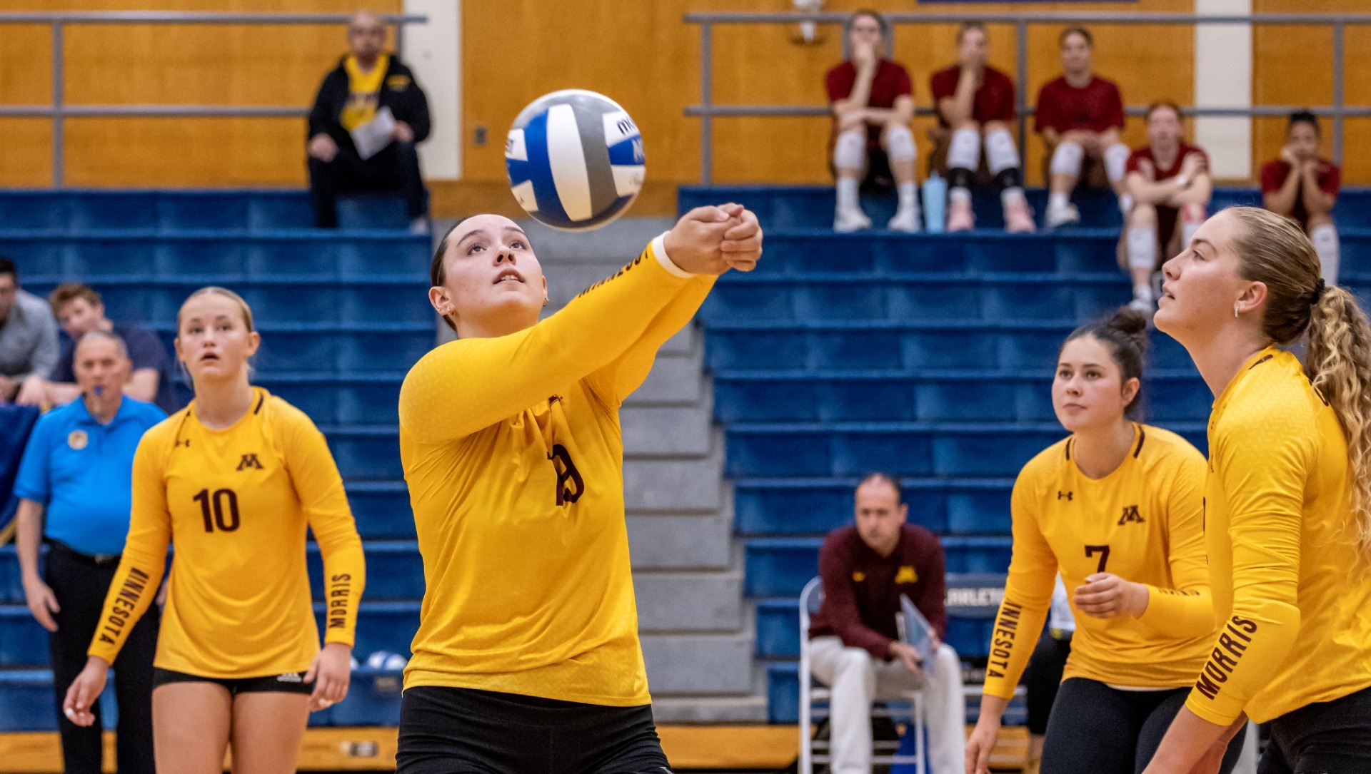 Scheler - Action Shot - Volleyball at Carleton