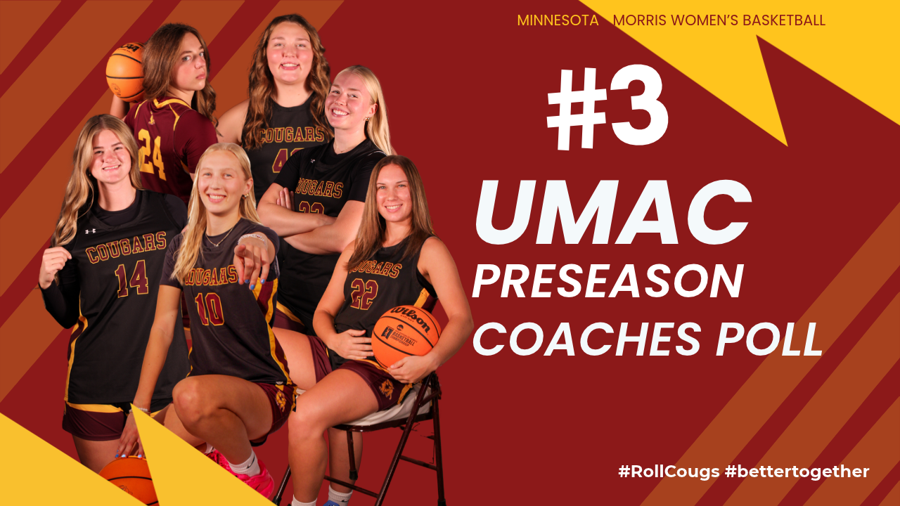 Minnesota Morris Women's Basketball #3 UMAC Preseason Coaches Poll