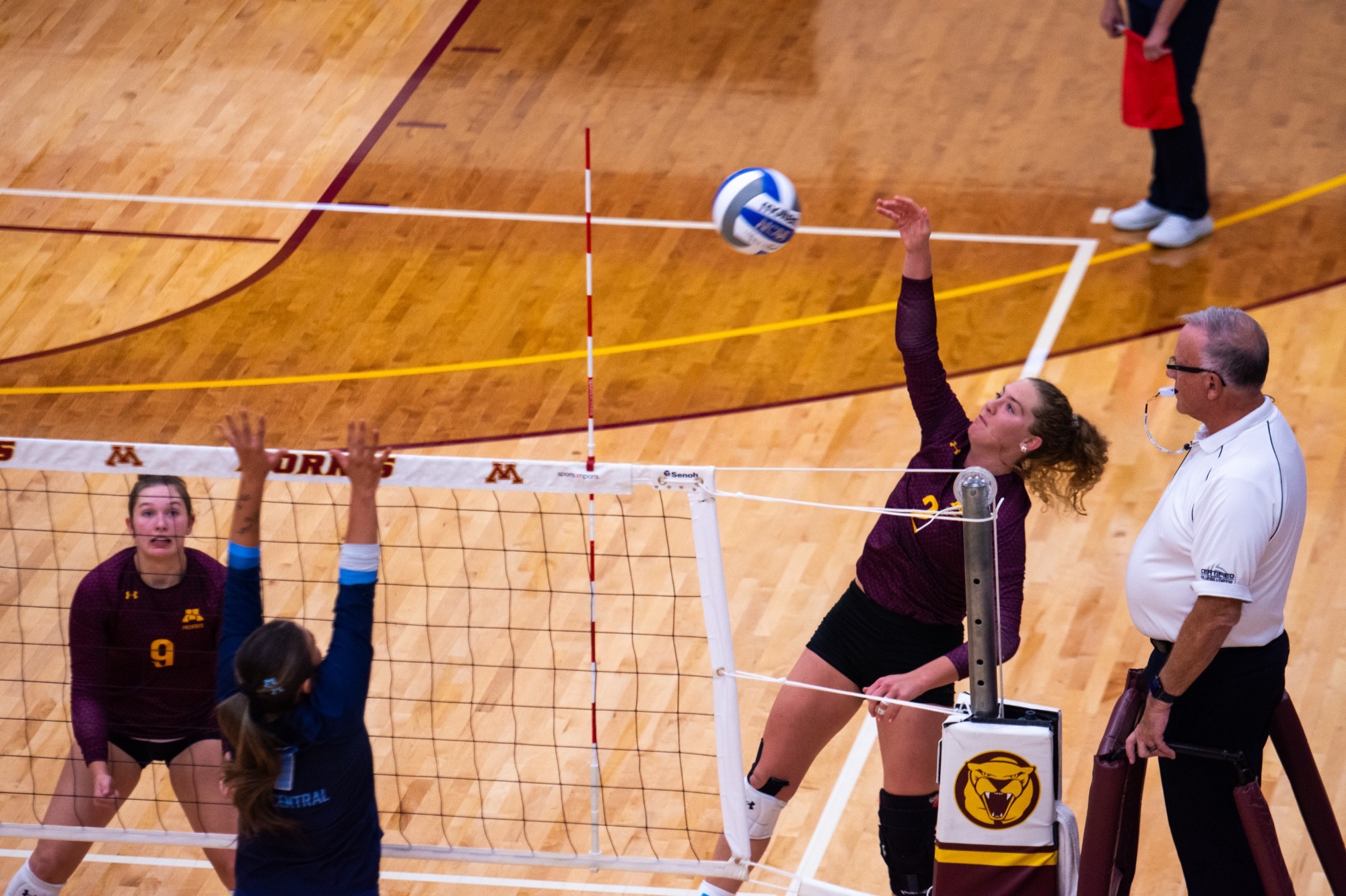 Johnson - Action Shot - Volleyball vs NCU