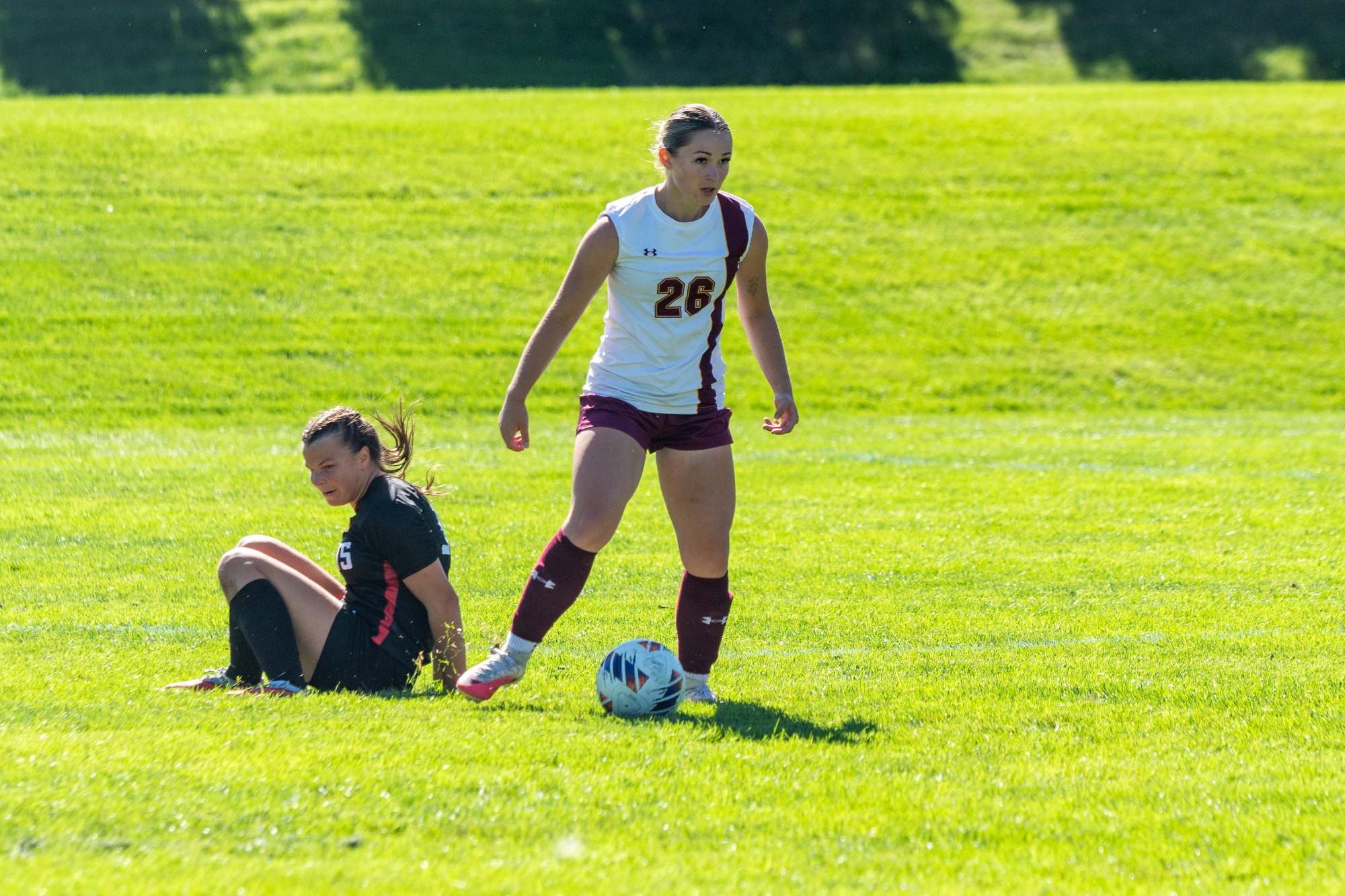 Kelly - Action Shot - Women's Soccer vs MLC