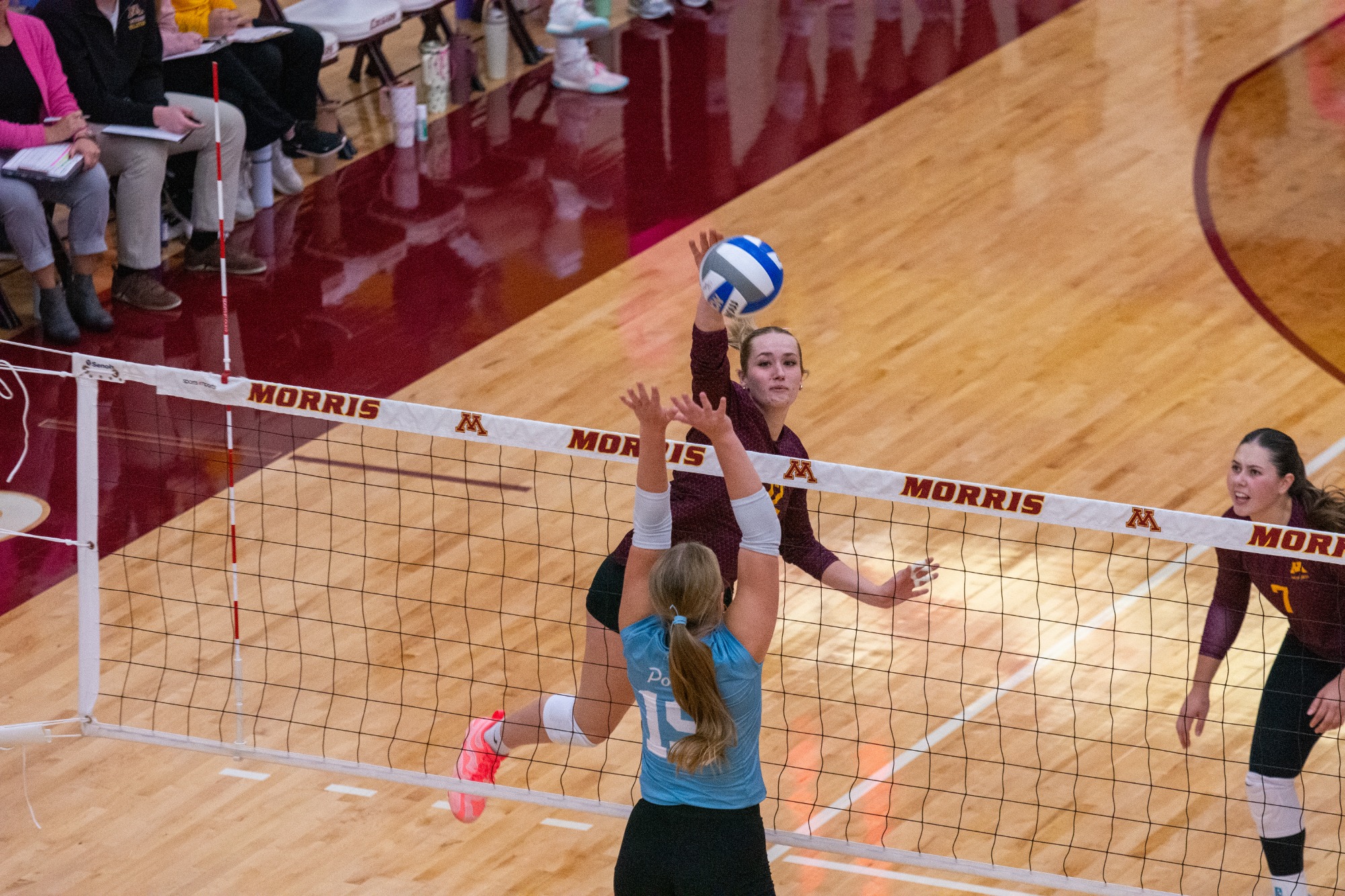 Meyer - Action Shot - Volleyball vs Crown