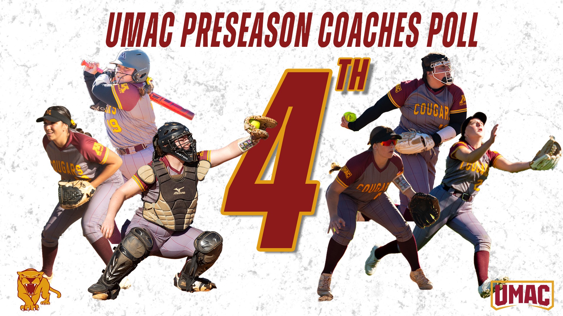 UMAC Preseason Coaches Poll Softball 4th