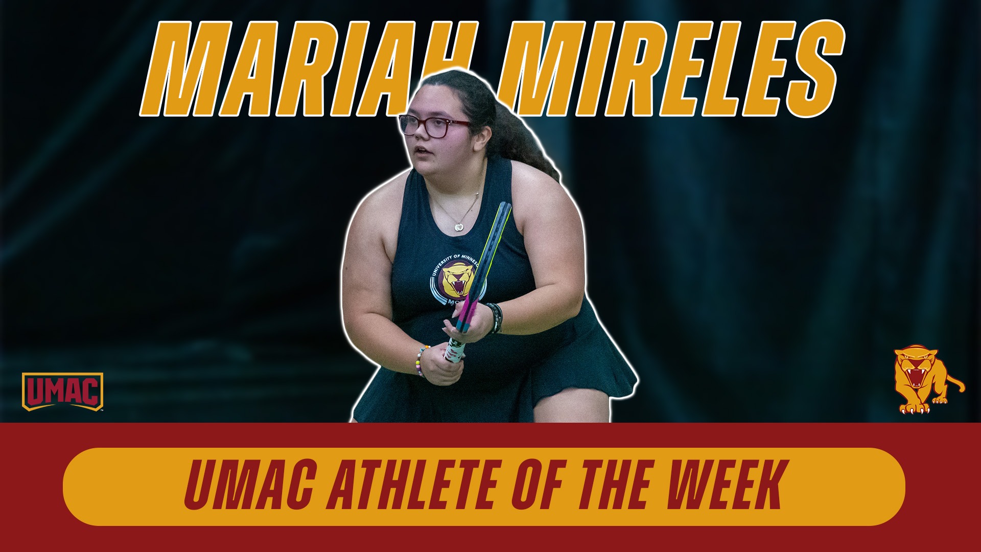 Mariah Mireles UMAC Player of the Week