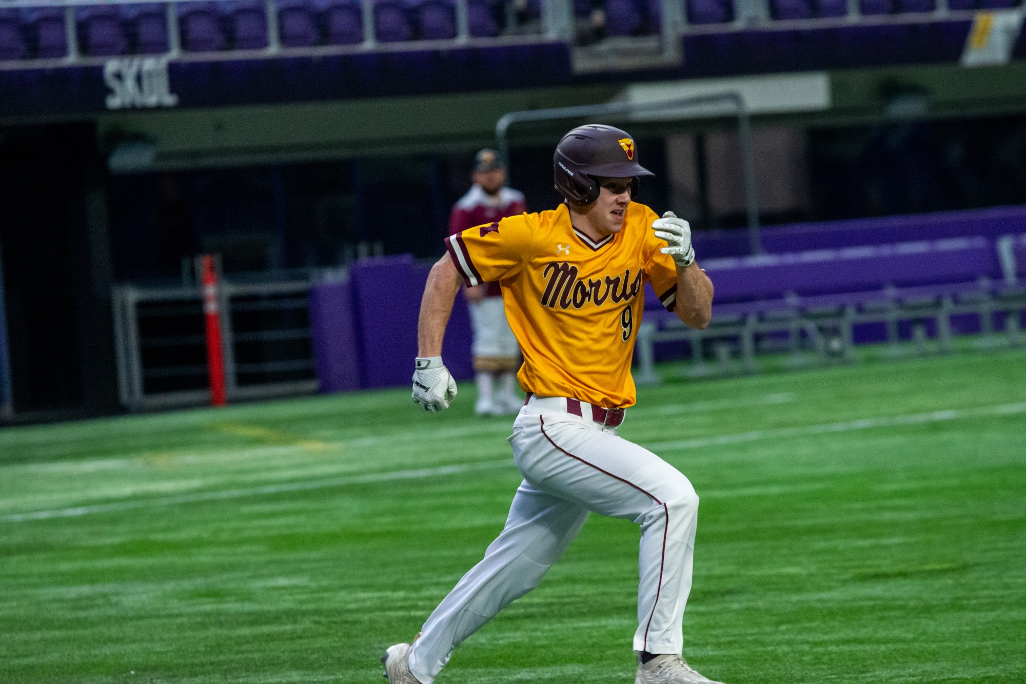 Meyerdirk - Action shot - Baseball vs Martin Luther 2/24/26