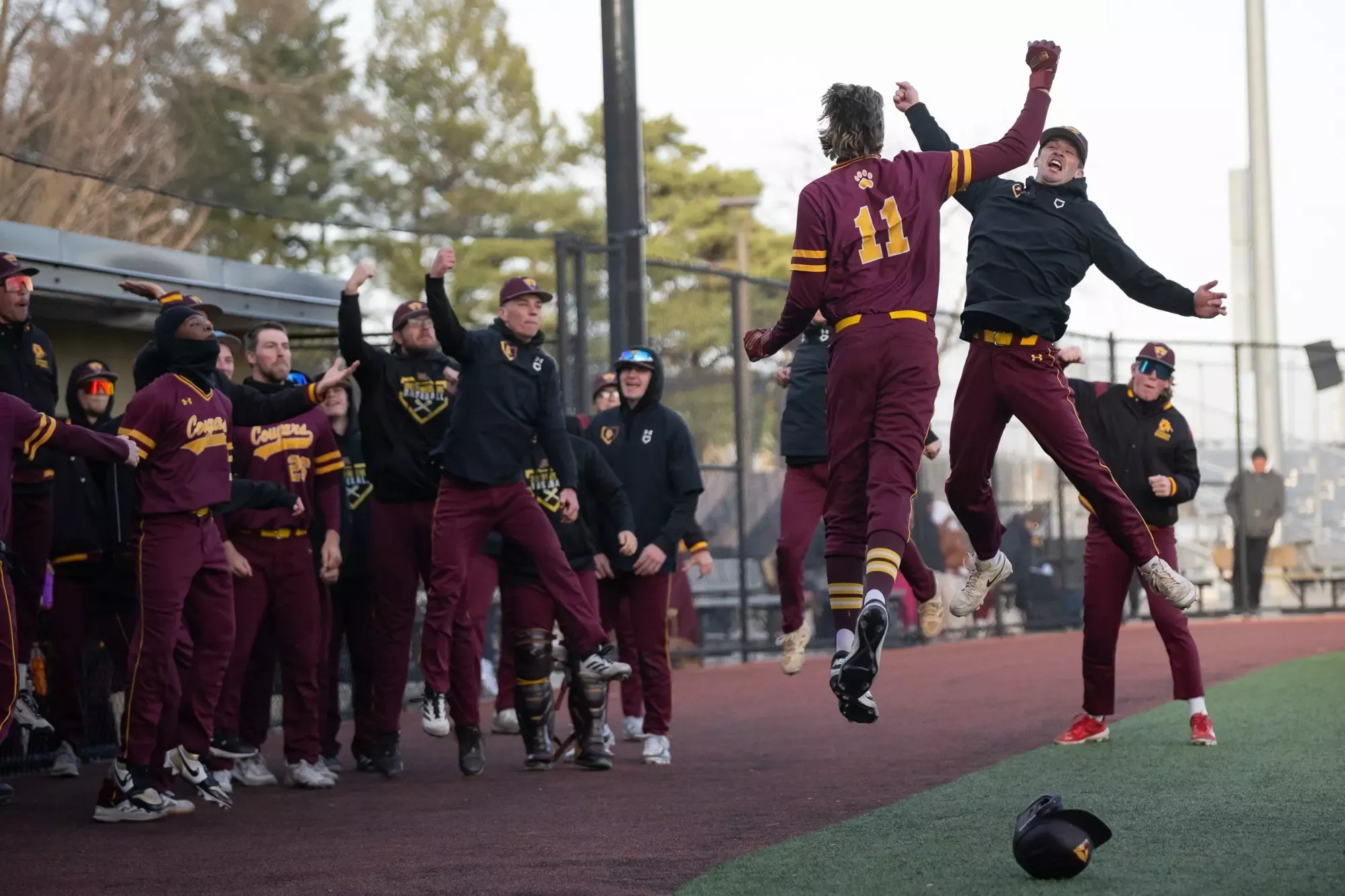 McHugh Celebration Shot - Baseball at Bethany Lutheran 3/28/26 