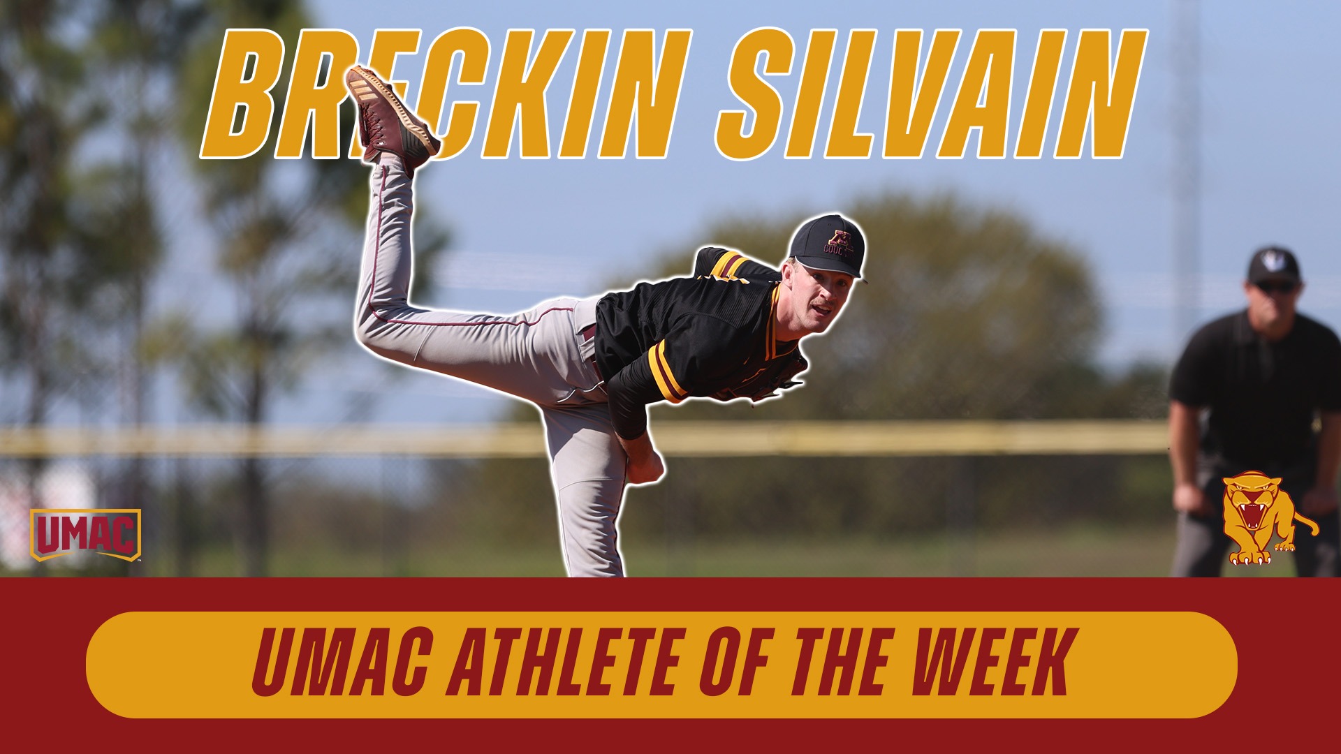 Breckin Silvain UMAC Athlete of the Week