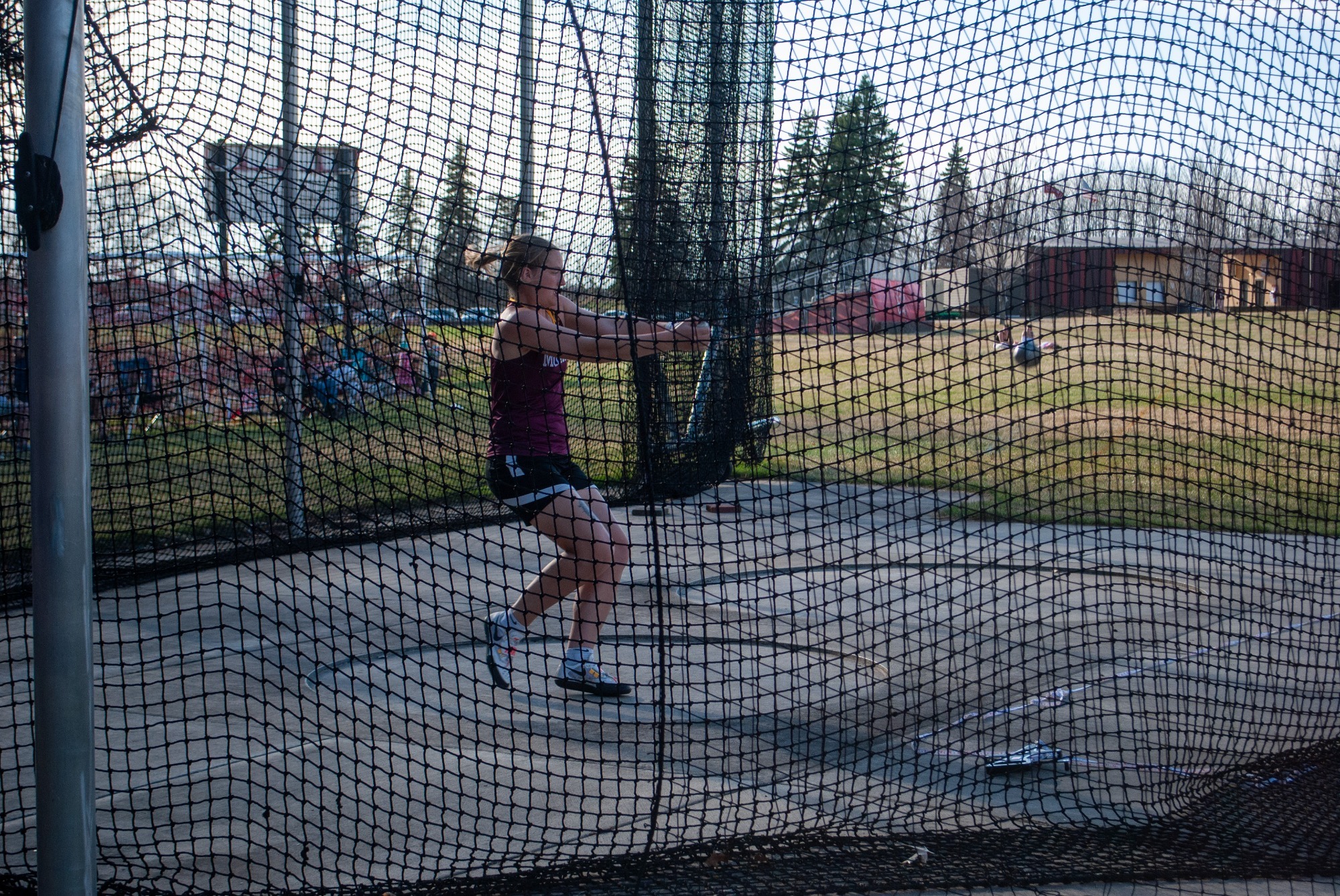 Jordan Ohman - Action Shot - Track and Field at CSB/SJU Invite