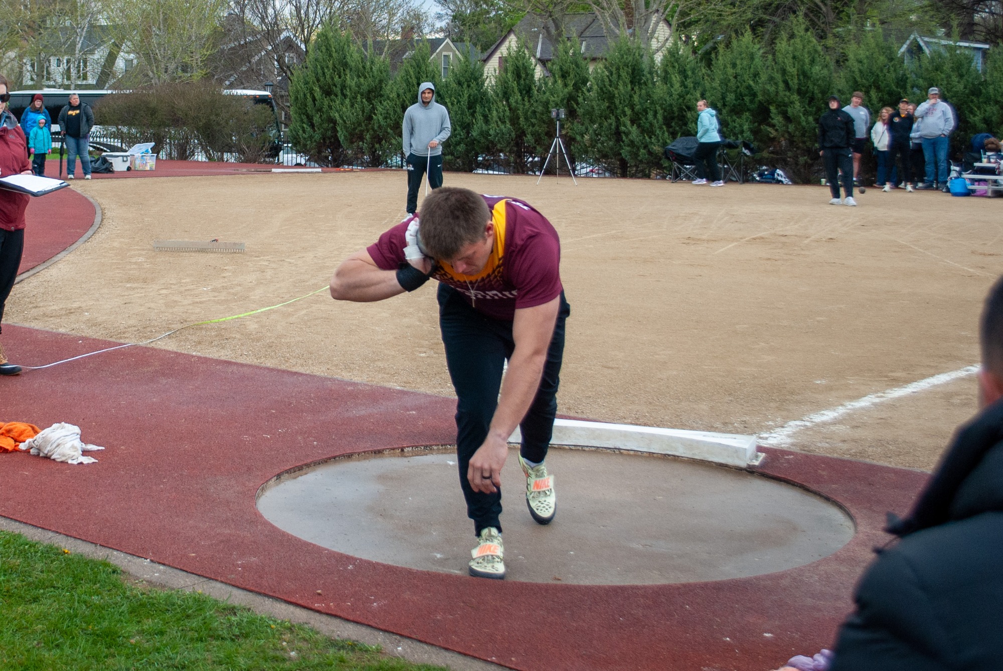 Greg Ohman - Action Shot - Track and Field at Rider/Bolstorff Invite