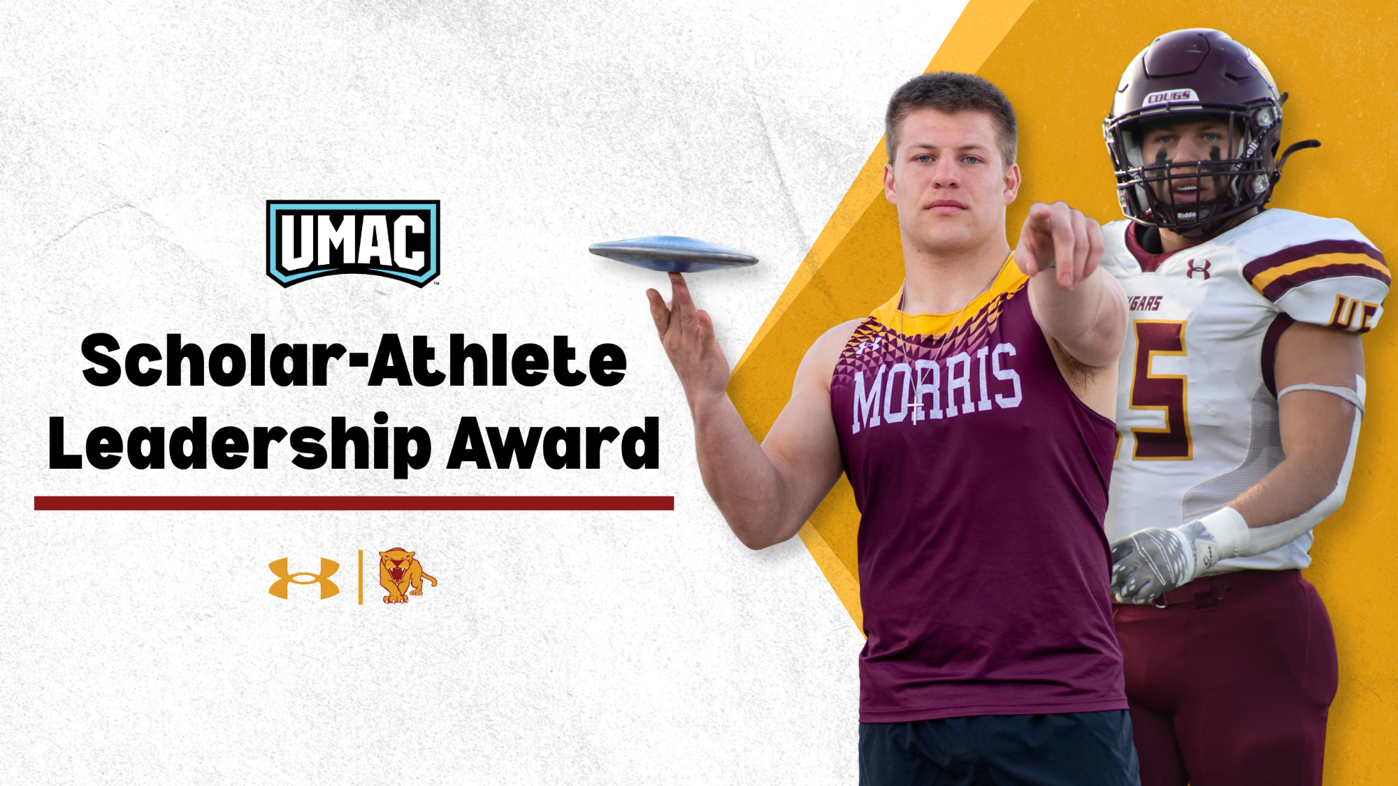 UMAC Scholar Athlete Award Greg Ohman