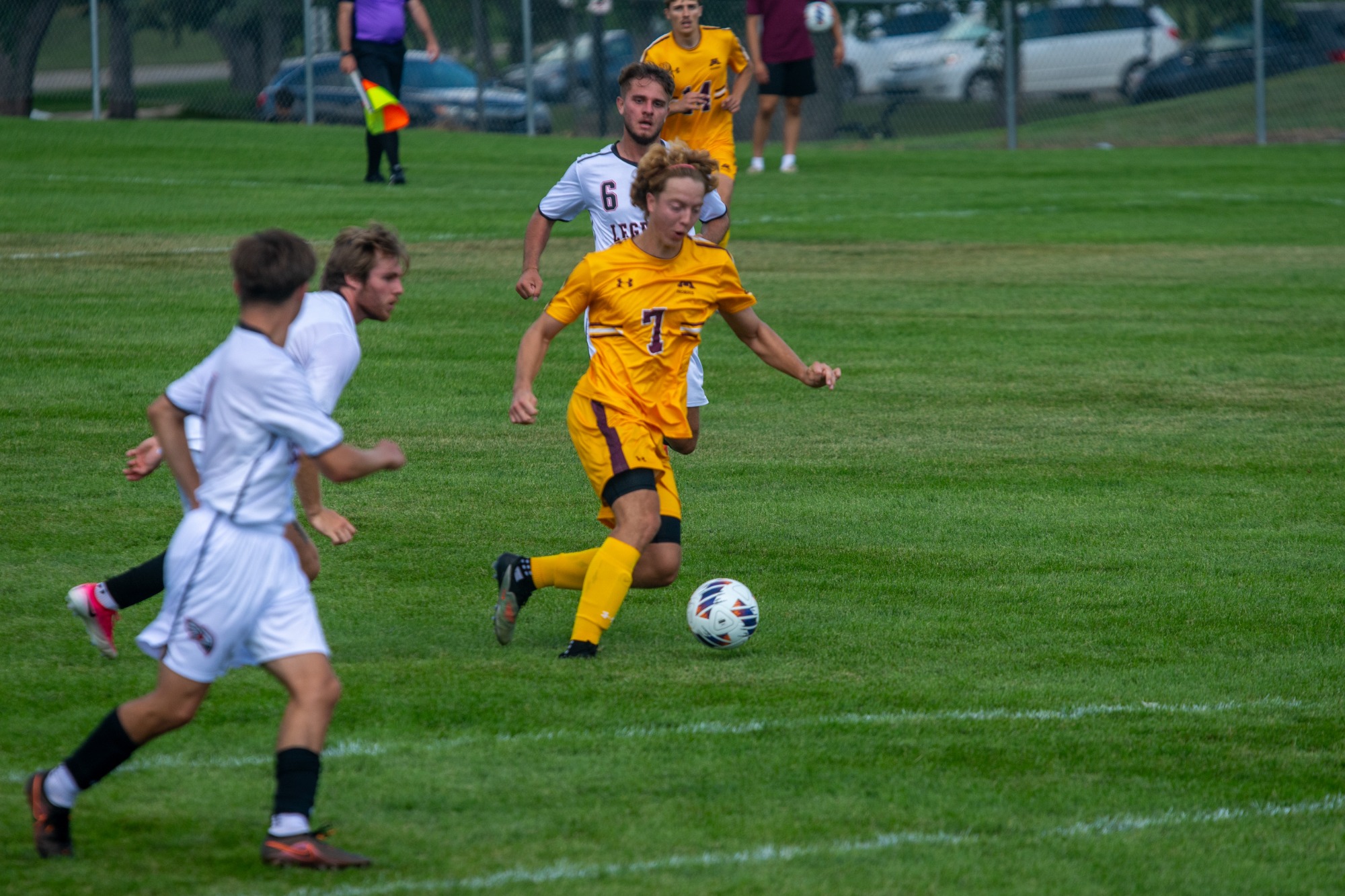 Anargyros - Action Shot - Men's Soccer vs Alex Tech. 8/22/26